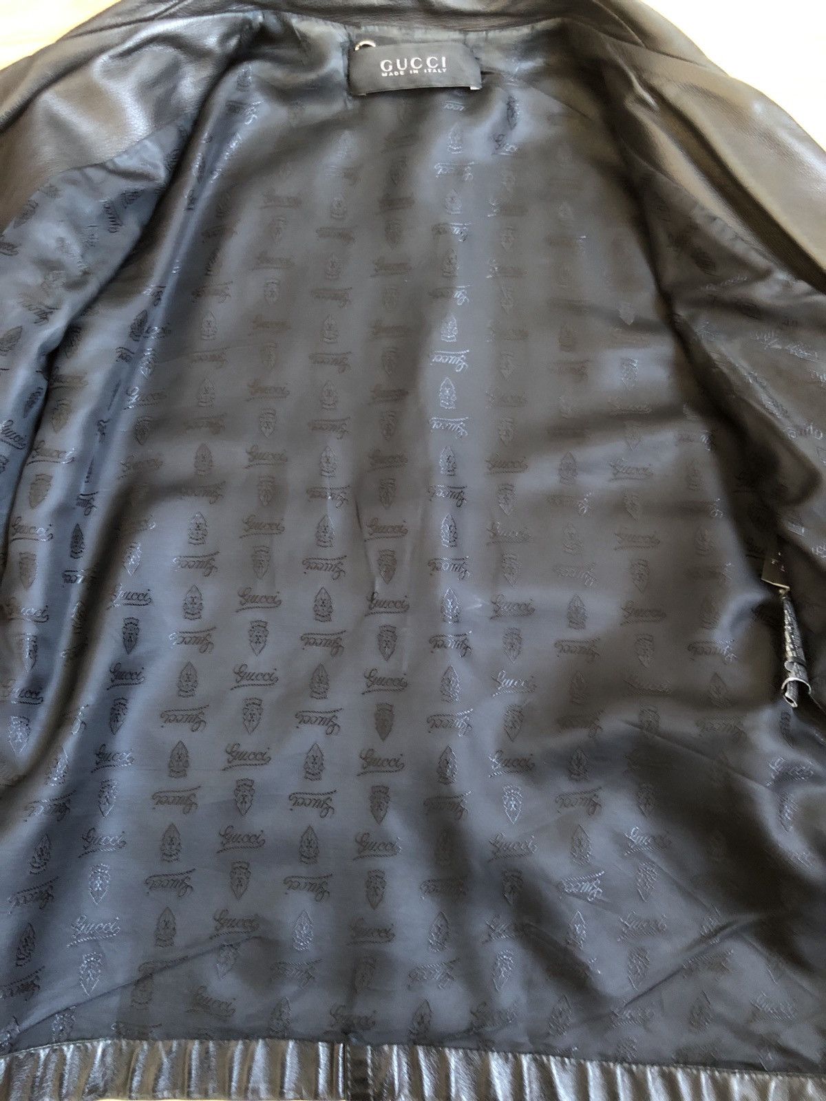 Gucci GUCCI Leather jacket Size US XS / EU 42 / 0 - 7 Thumbnail
