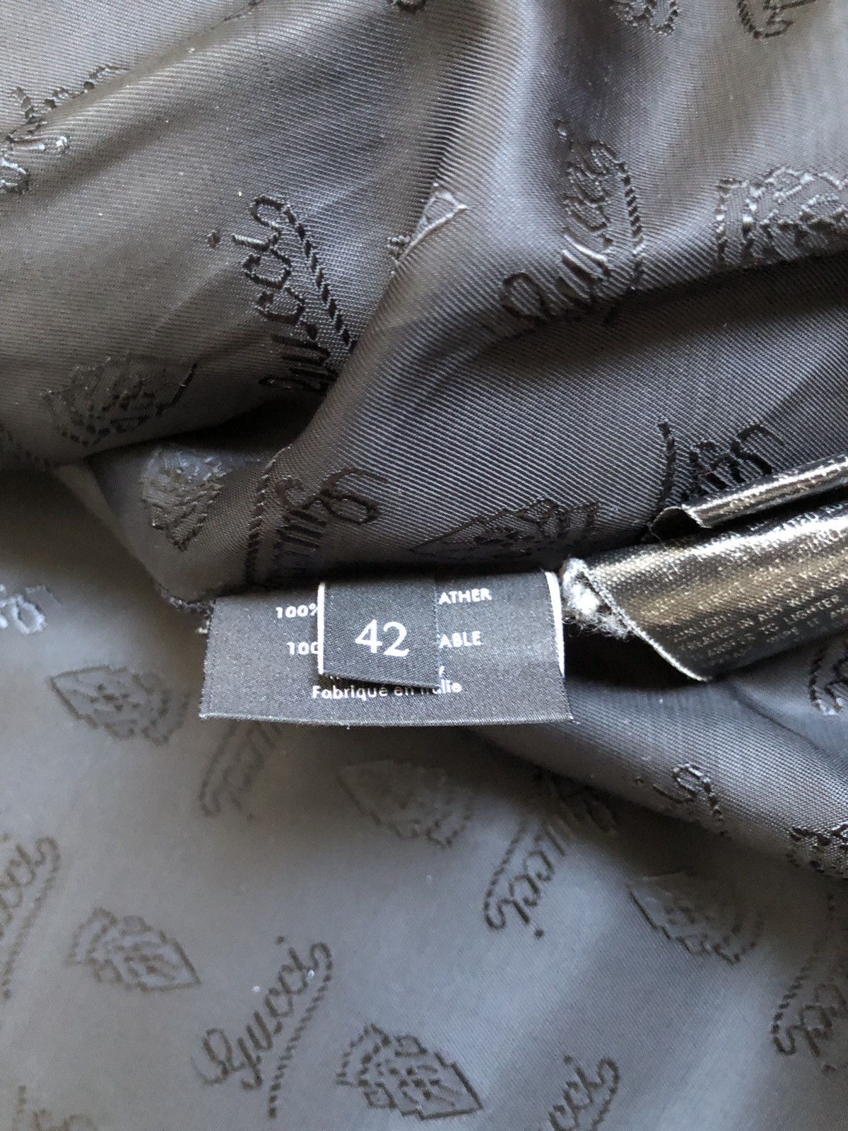Gucci GUCCI Leather jacket Size US XS / EU 42 / 0 - 8 Thumbnail