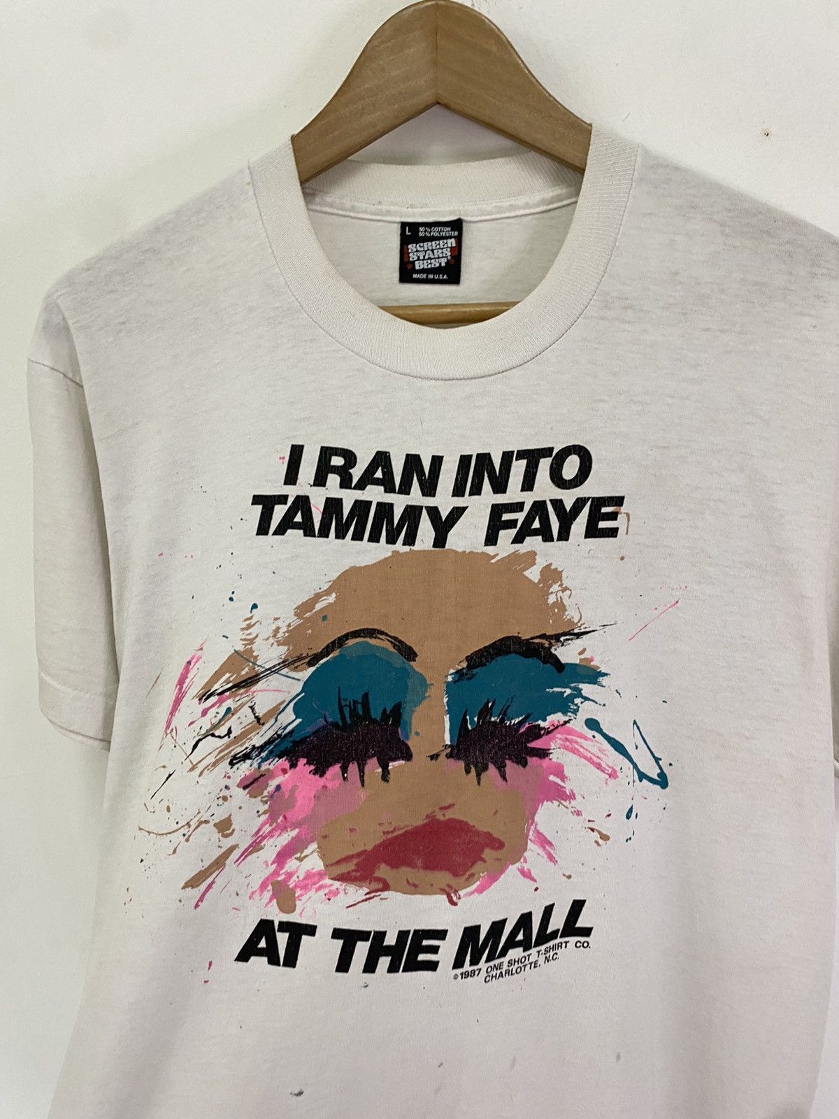 Band Tees Tammy Faye ©️1987 Size US L / EU 52-54 / 3 - 1 Thumbnail