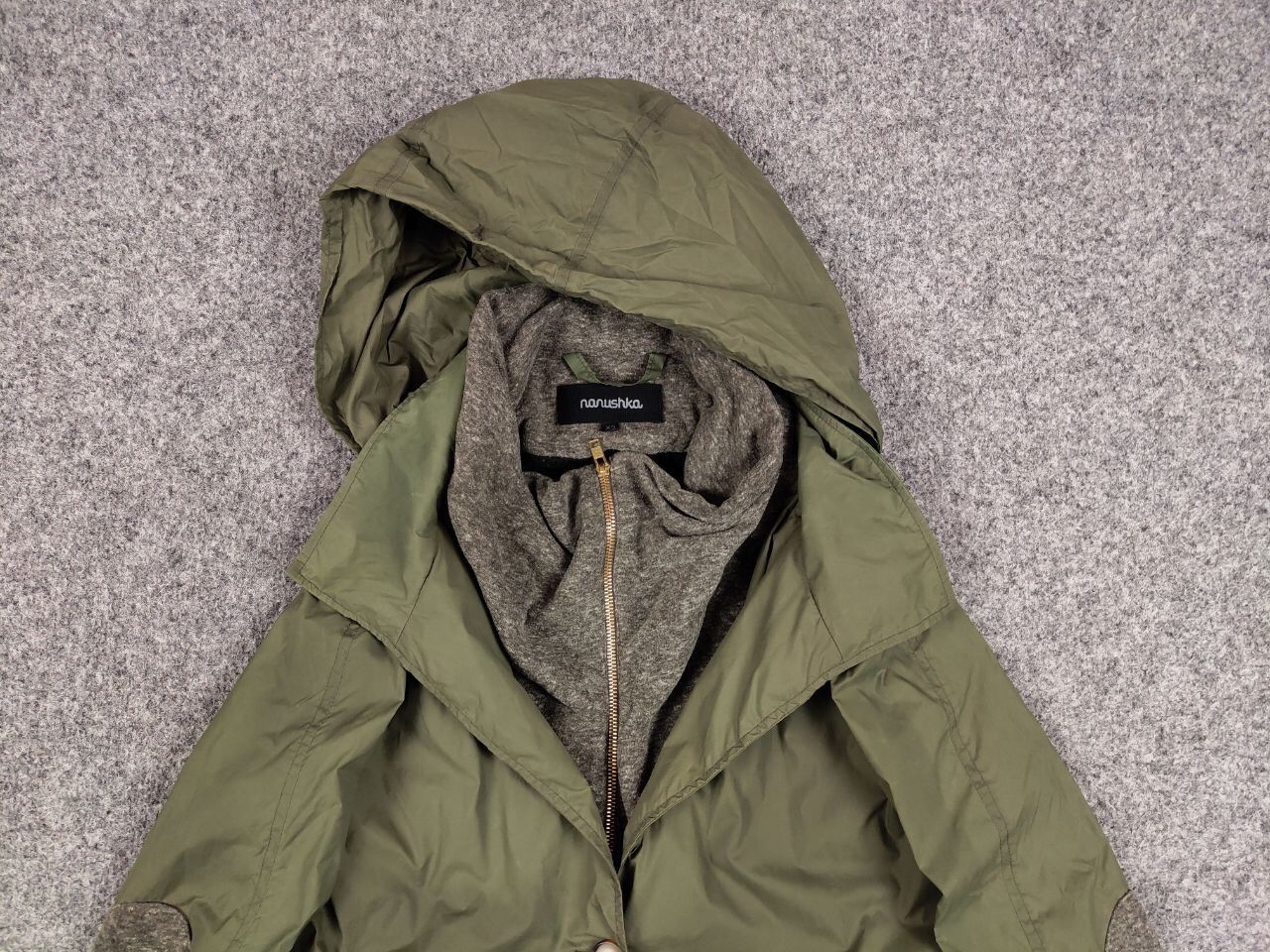 Nanushka Nanushka Designer Light Oliver Hooded Parka Women's Jacket Size S / US 4 / IT 40 - 9 Thumbnail