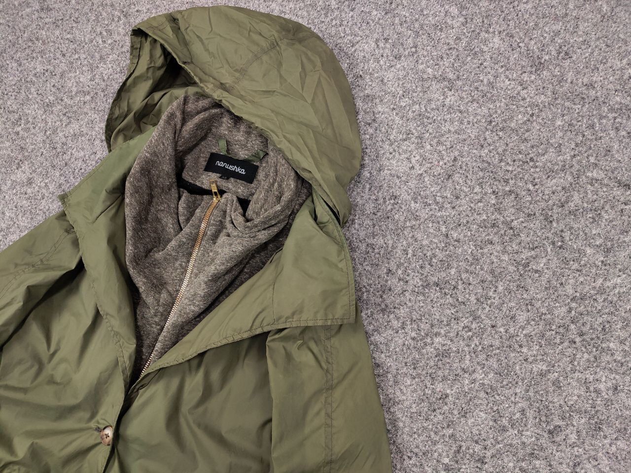Nanushka Nanushka Designer Light Oliver Hooded Parka Women's Jacket Size S / US 4 / IT 40 - 4 Thumbnail