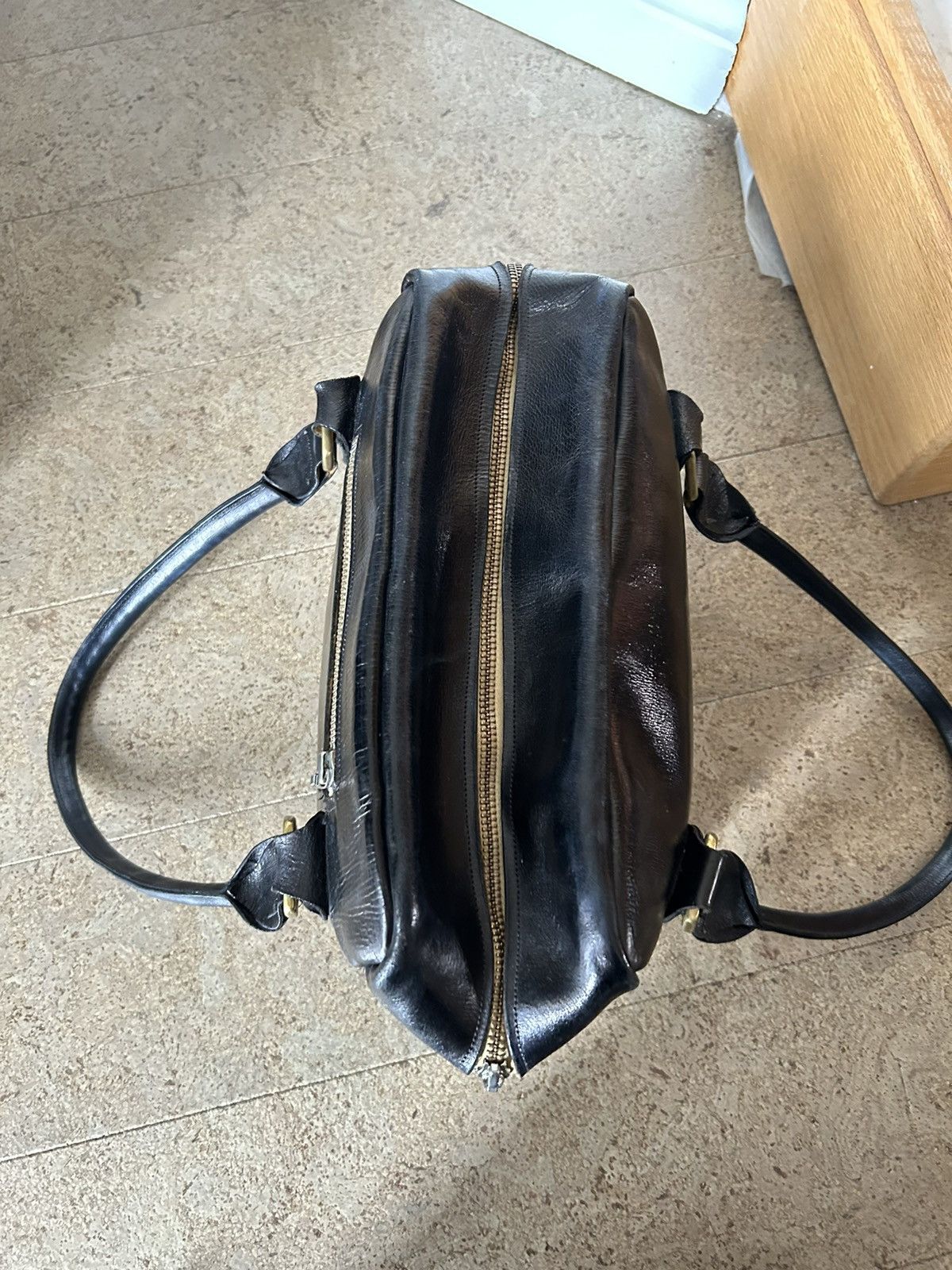 Paul Harnden Shoemakers Paul Harnden distressed leather bag