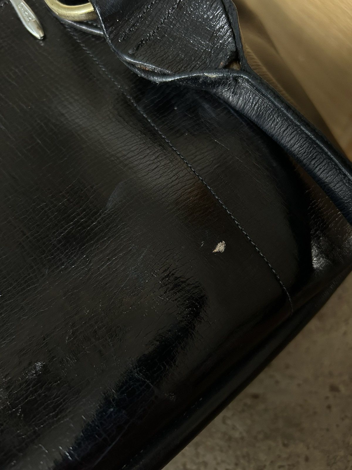 Paul Harnden Shoemakers Paul Harnden distressed leather bag