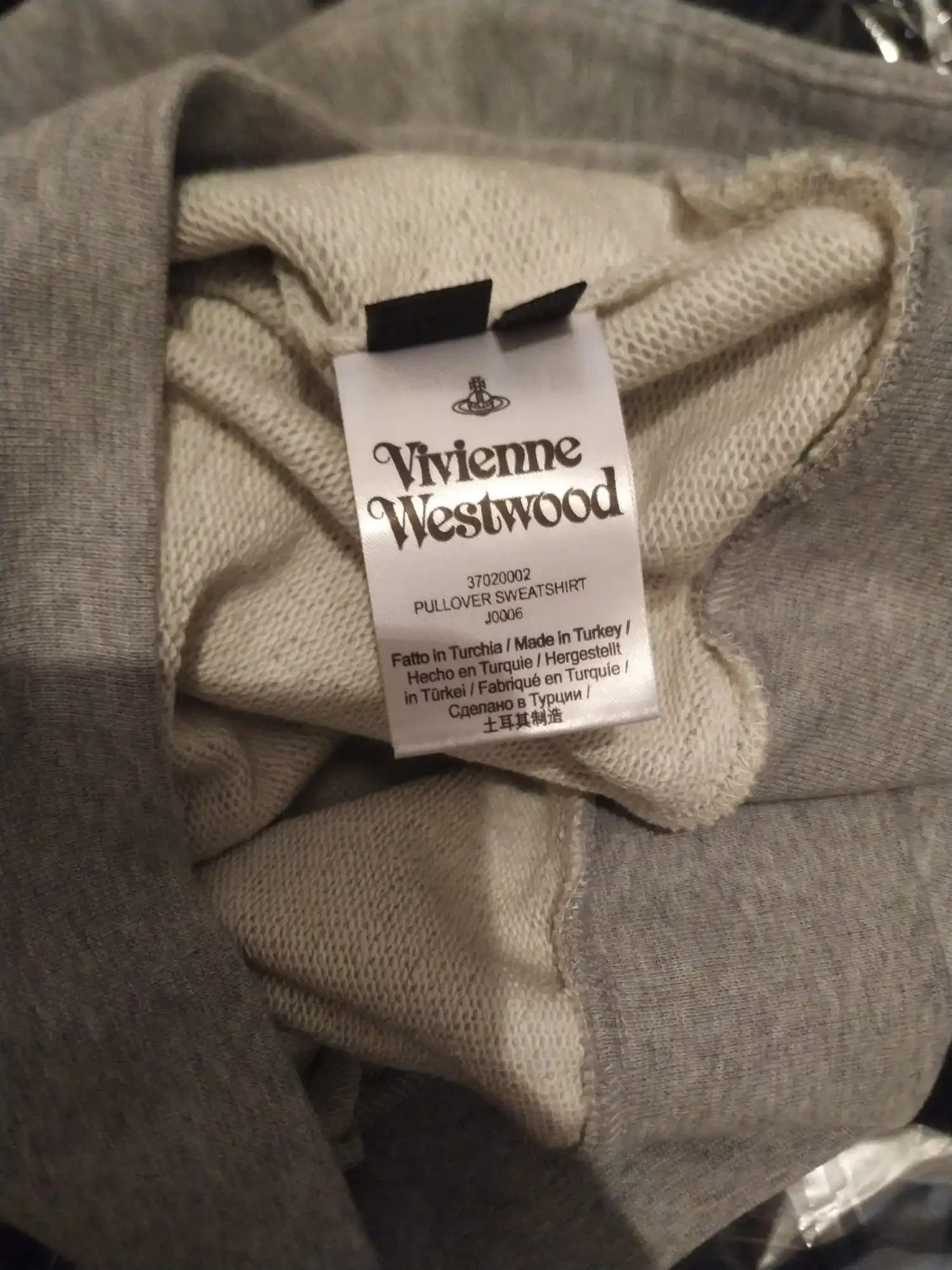 Vivienne Westwood VIVIENNE WESTWOOD PULLOVER SWEATSHIRT Gray Size:M Size US M / EU 48-50 / 2 - 8 Thumbnail