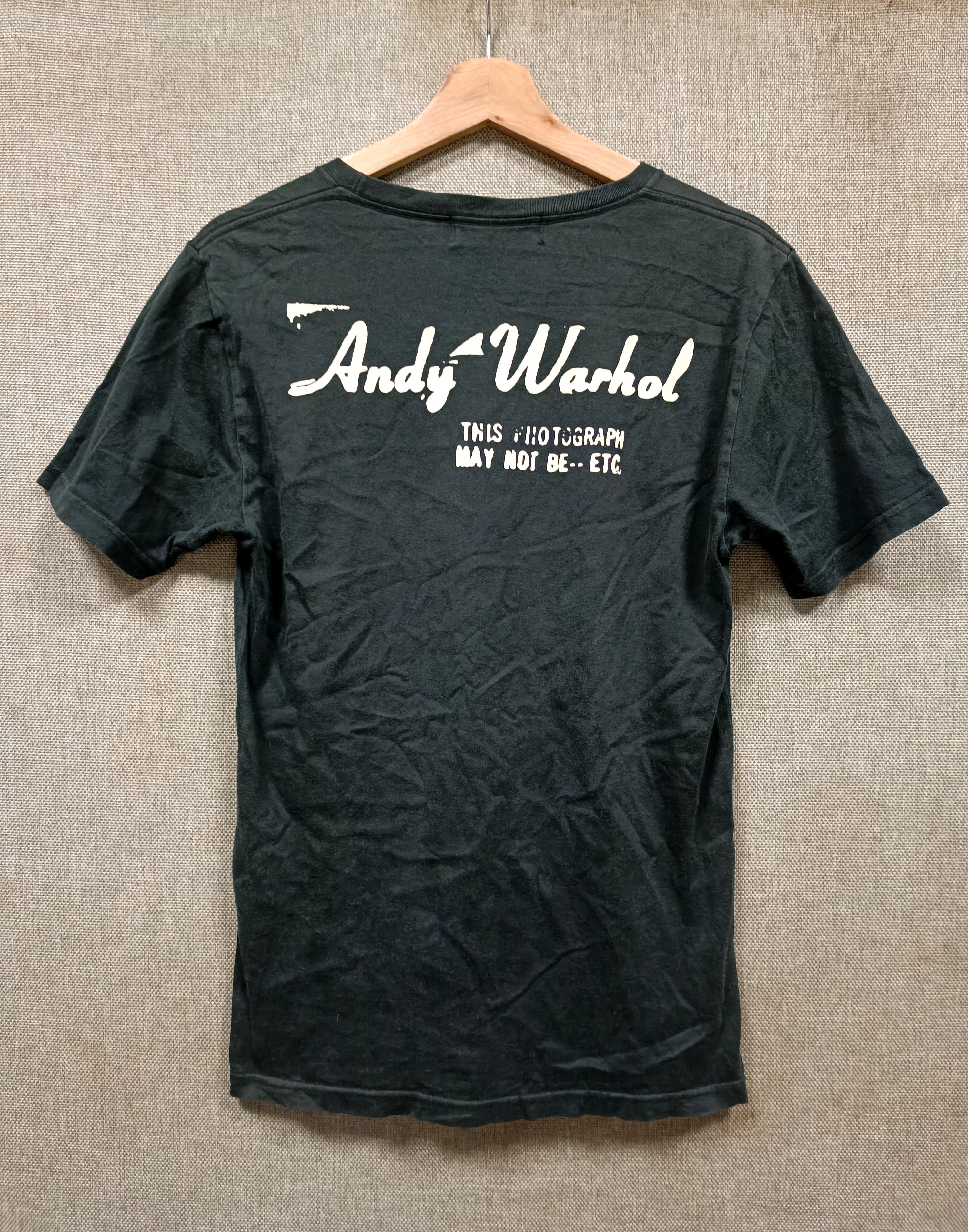 Andy Warhol × Hysteric Glamour × Vintage vintage t shirt Hysteric Glamour x Andy Warhol Size US S / EU 44-46 / 1 - 2 Thumbnail