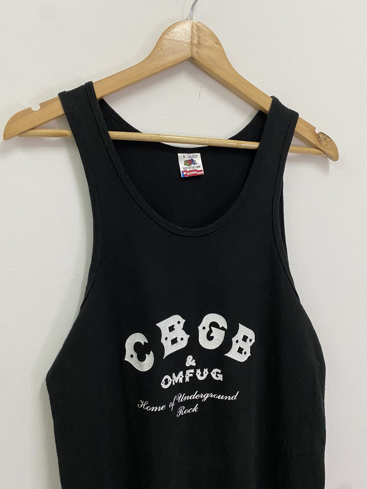 Band Tees 90’s CBGB & Omfug Punk Tank Top Sleeveless Size US S / EU 44-46 / 1 - 1 Thumbnail