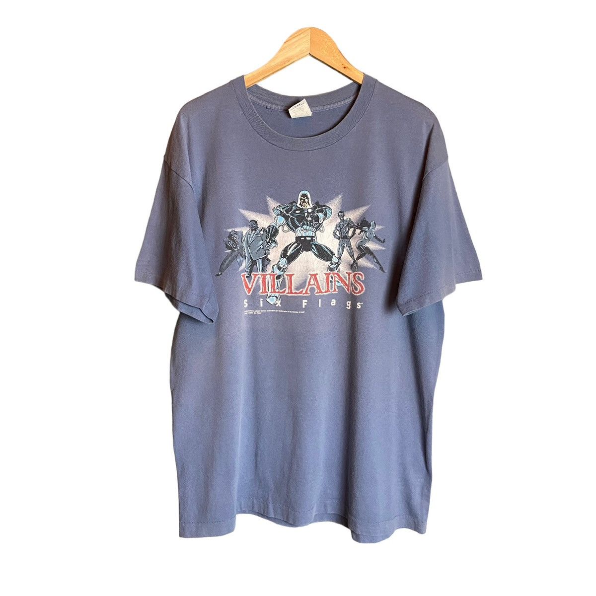 Vintage Vintage 90s Villains Batman Joker DC Comics T-Shirt Size US XL / EU 56 / 4 - 1 Thumbnail