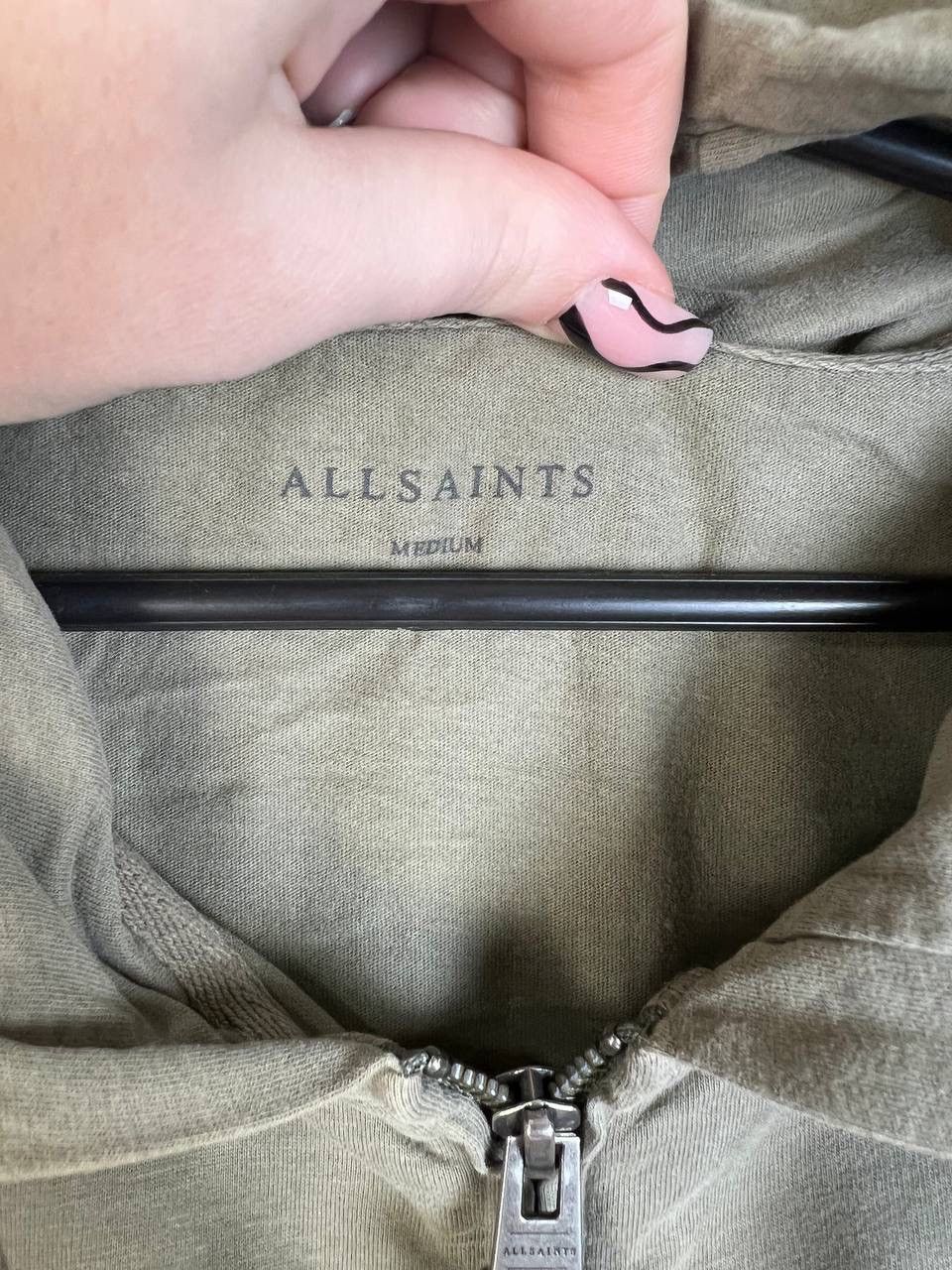 Allsaints Allsaints luxury zip hoodie size m Size US M / EU 48-50 / 2 - 2 Thumbnail
