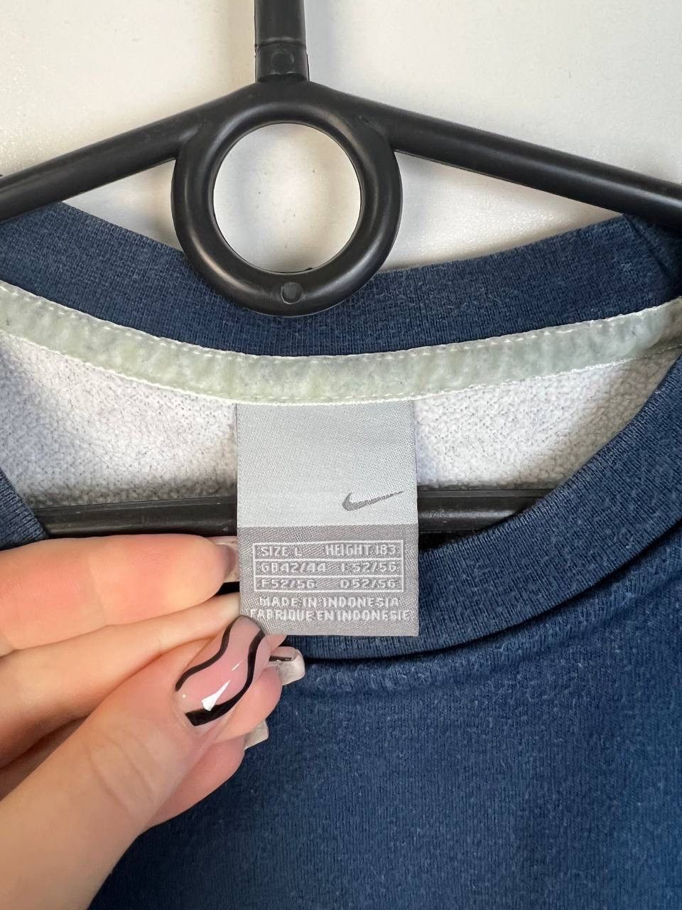 Vintage Nike Air vintage sweatshirt size L Size US L / EU 52-54 / 3 - 2 Thumbnail