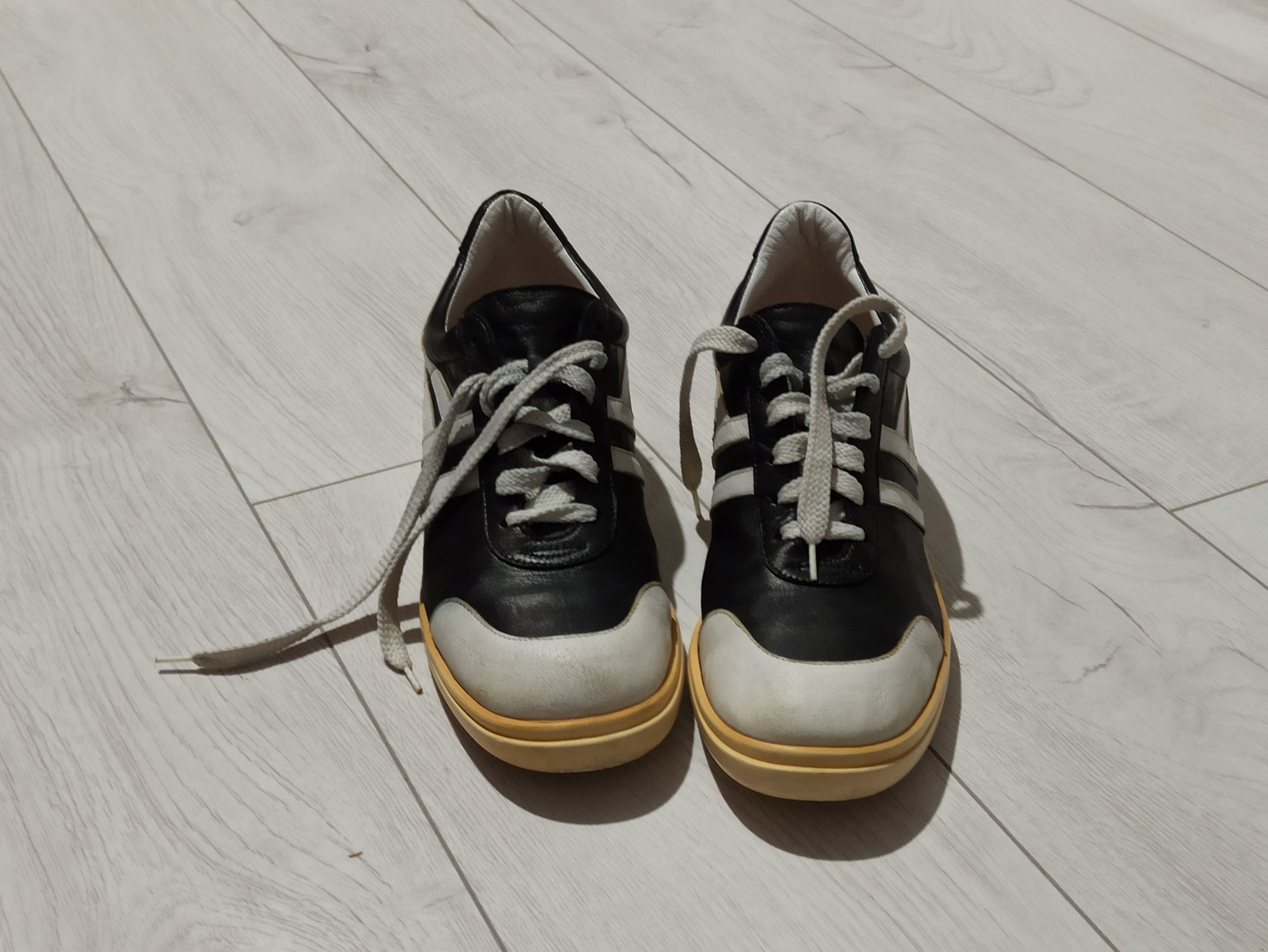 Sonia Rykiel × Vintage Sonia Rykiel leather sneakers Size US 7.5 / IT 37.5 - 1 Thumbnail