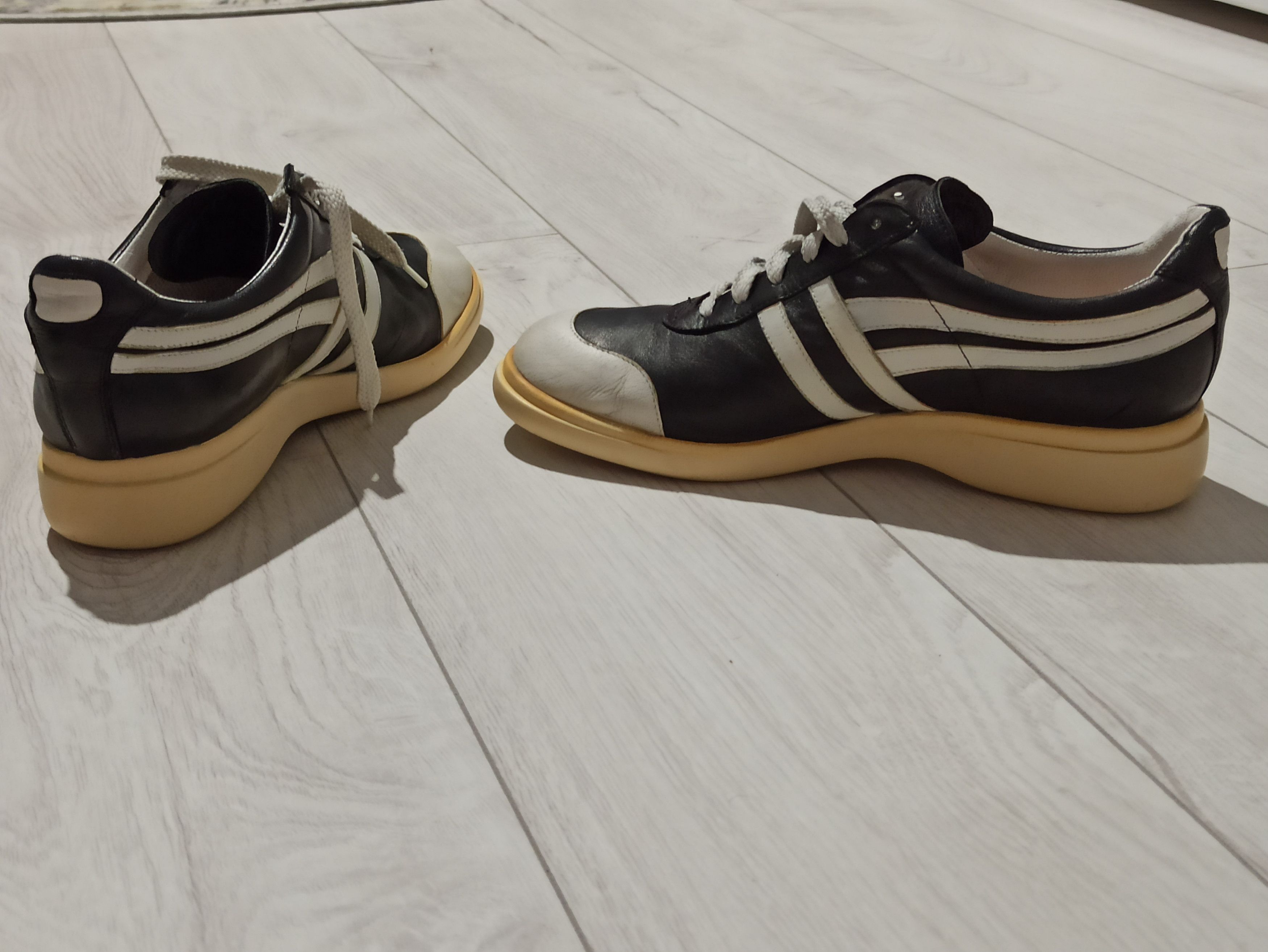 Sonia Rykiel × Vintage Sonia Rykiel leather sneakers Size US 7.5 / IT 37.5 - 5 Thumbnail