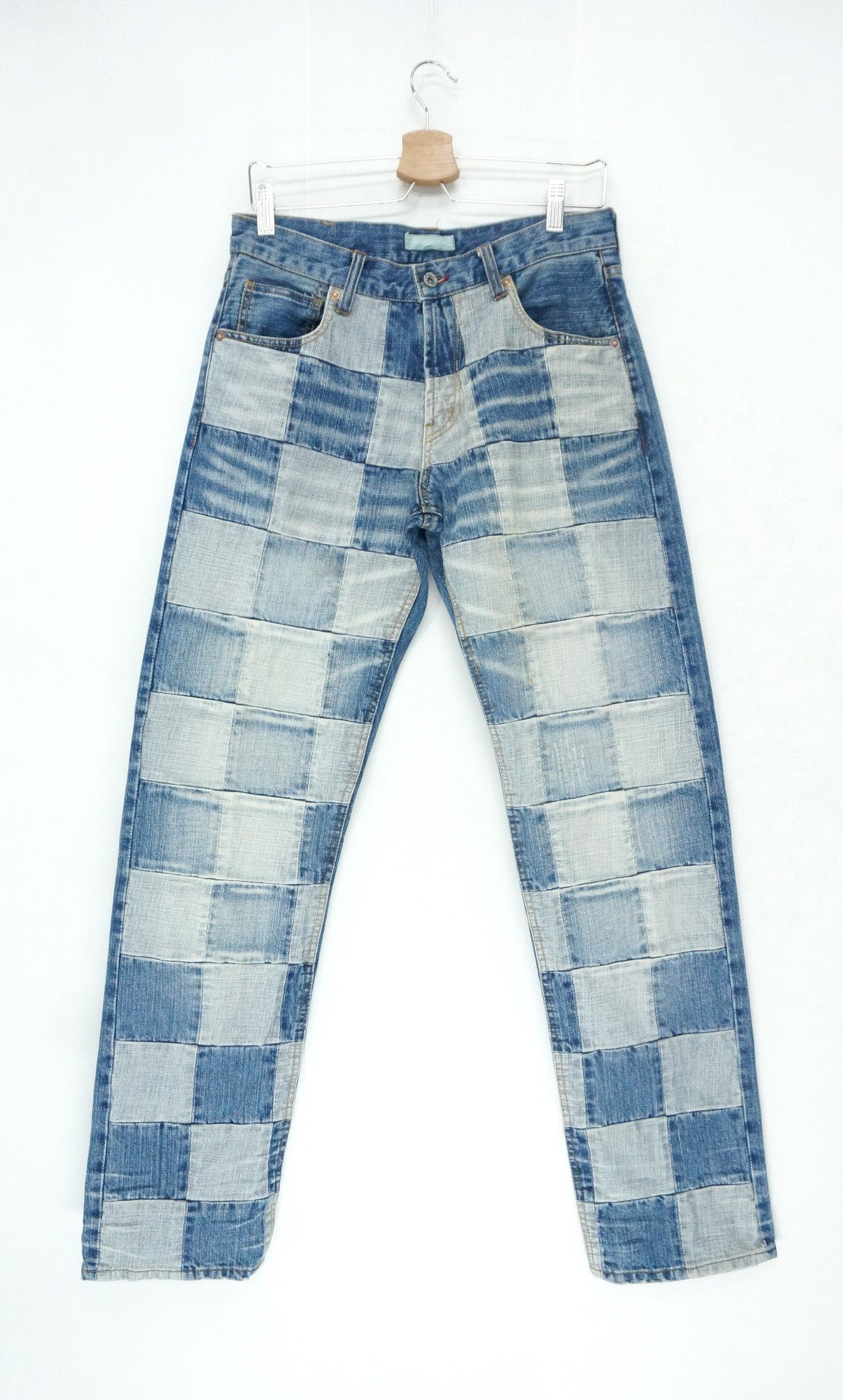 VtgRare🔥🔥 Japan HIROMICHI NAKANO Patchwork Jeans