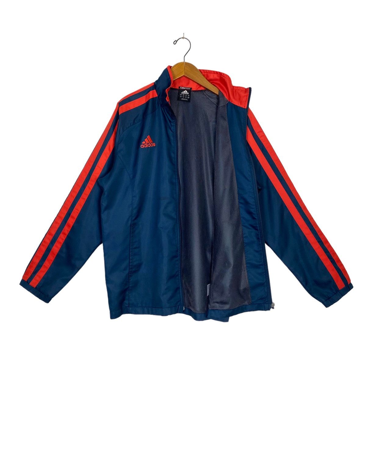 Adidas Adidas Clima Proof Three Line Jacket Embroidery Small Logo Size US M / EU 48-50 / 2 - 2 Thumbnail