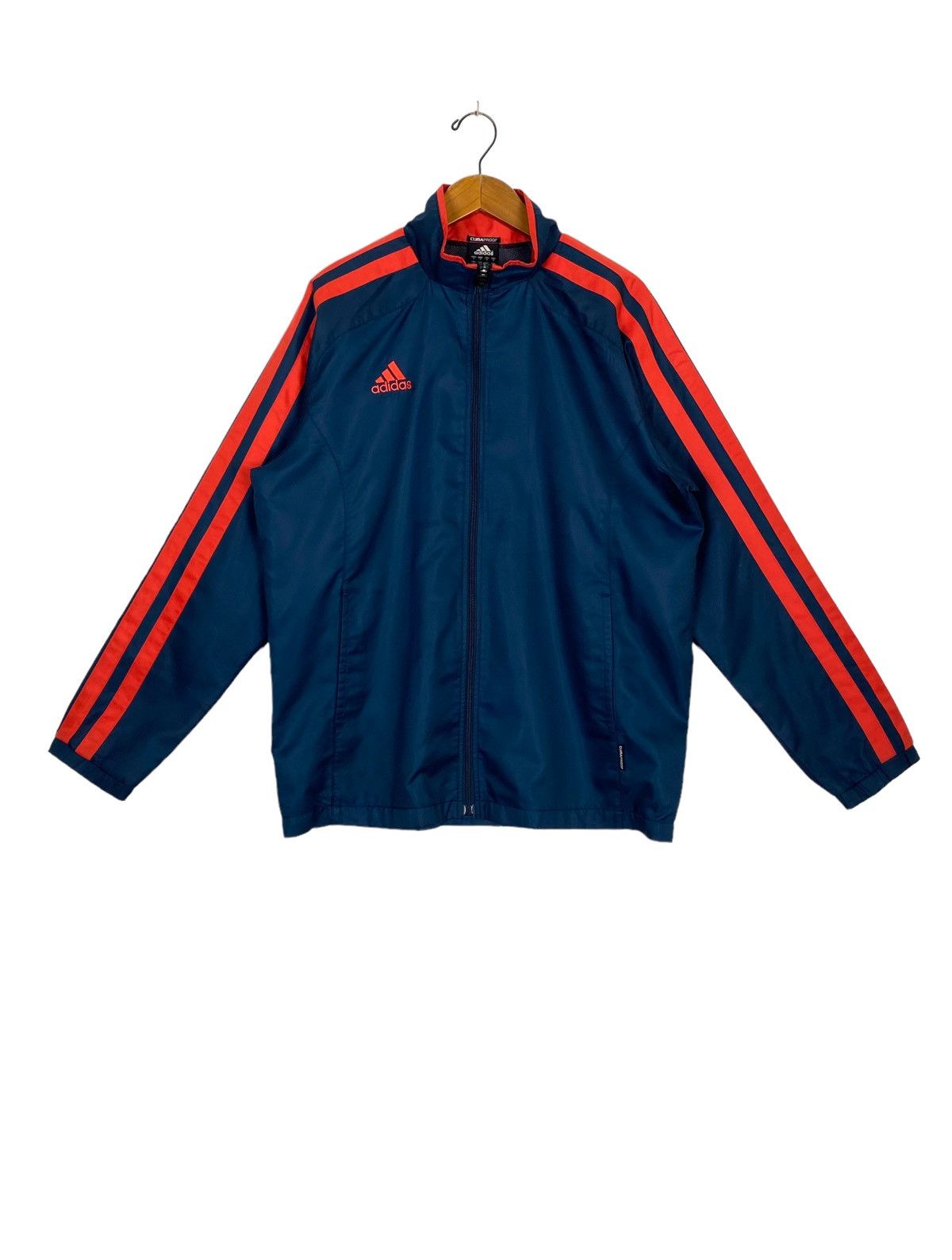 Adidas Adidas Clima Proof Three Line Jacket Embroidery Small Logo Size US M / EU 48-50 / 2 - 1 Thumbnail