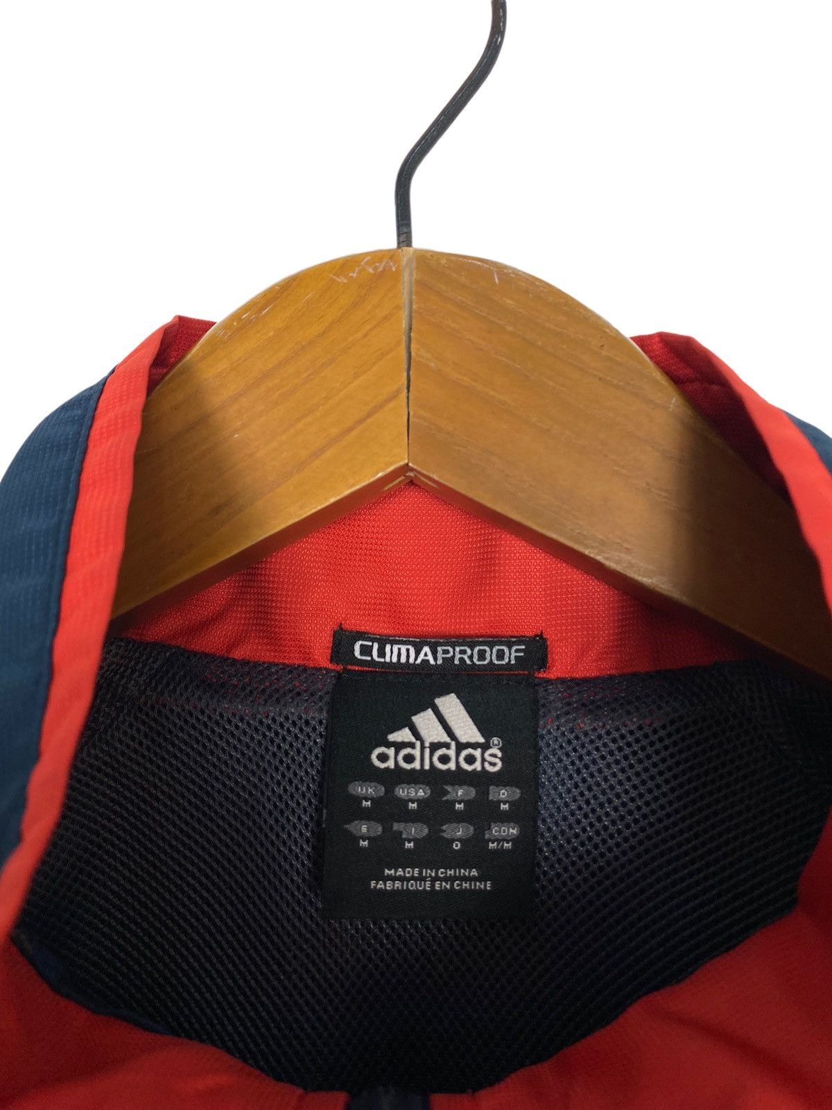 Adidas Adidas Clima Proof Three Line Jacket Embroidery Small Logo Size US M / EU 48-50 / 2 - 4 Thumbnail