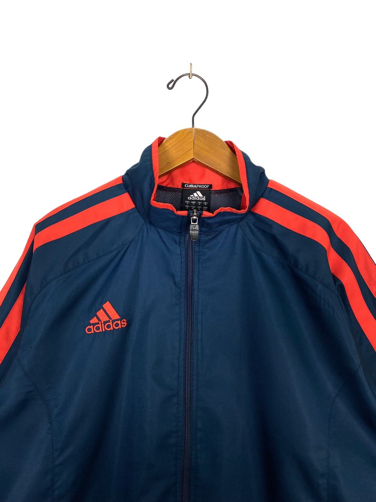 Adidas Adidas Clima Proof Three Line Jacket Embroidery Small Logo Size US M / EU 48-50 / 2 - 3 Thumbnail