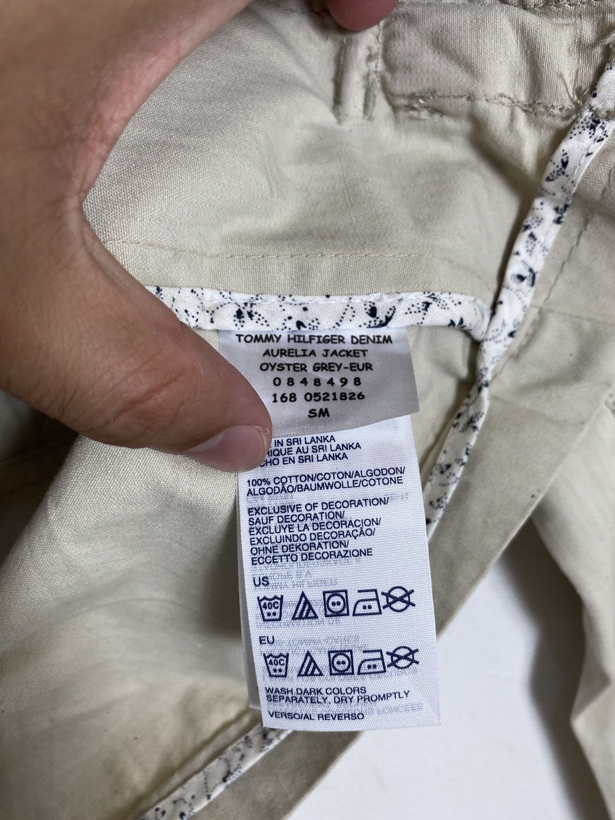 Tommy Hilfiger Rare‼️ Tommy Hilfiger Denim Utility Military Bondage Design Size S / US 4 / IT 40 - 5 Thumbnail