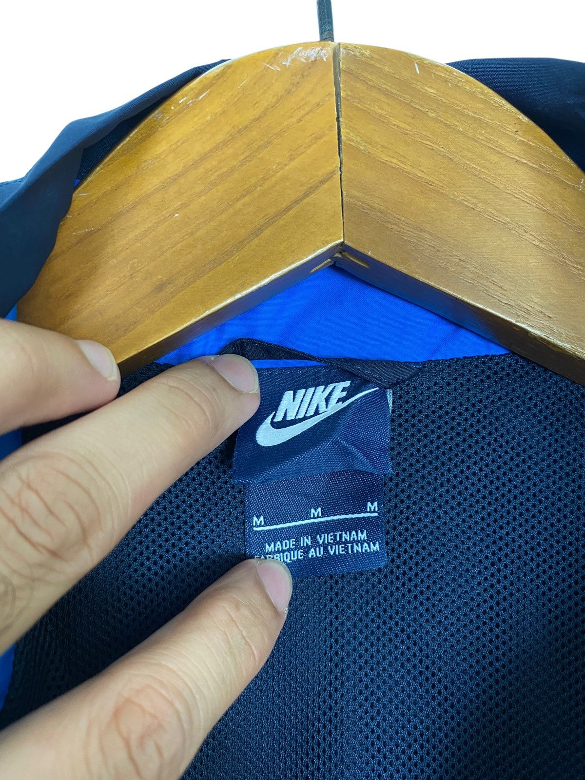 Nike Rare‼️ Nike Swoosh Big Logo windbreker Size M / US 6-8 / IT 42-44 - 4 Thumbnail