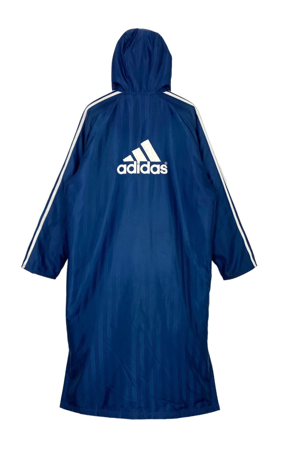Adidas Rare‼️ Adidas Hoodie Parka Big Logo Stripe Size US L / EU 52-54 / 3 - 4 Thumbnail
