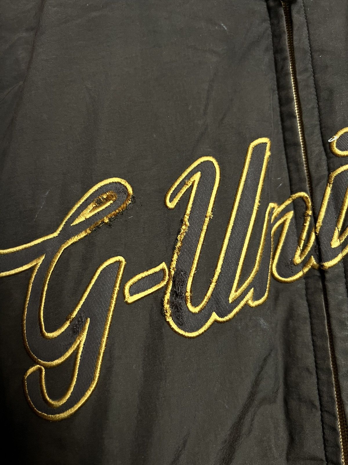 G-Unit Rare Vintage G-Unit Logo Brown Bomber Jacket Rap Hip Hop Size US L / EU 52-54 / 3 - 6 Thumbnail
