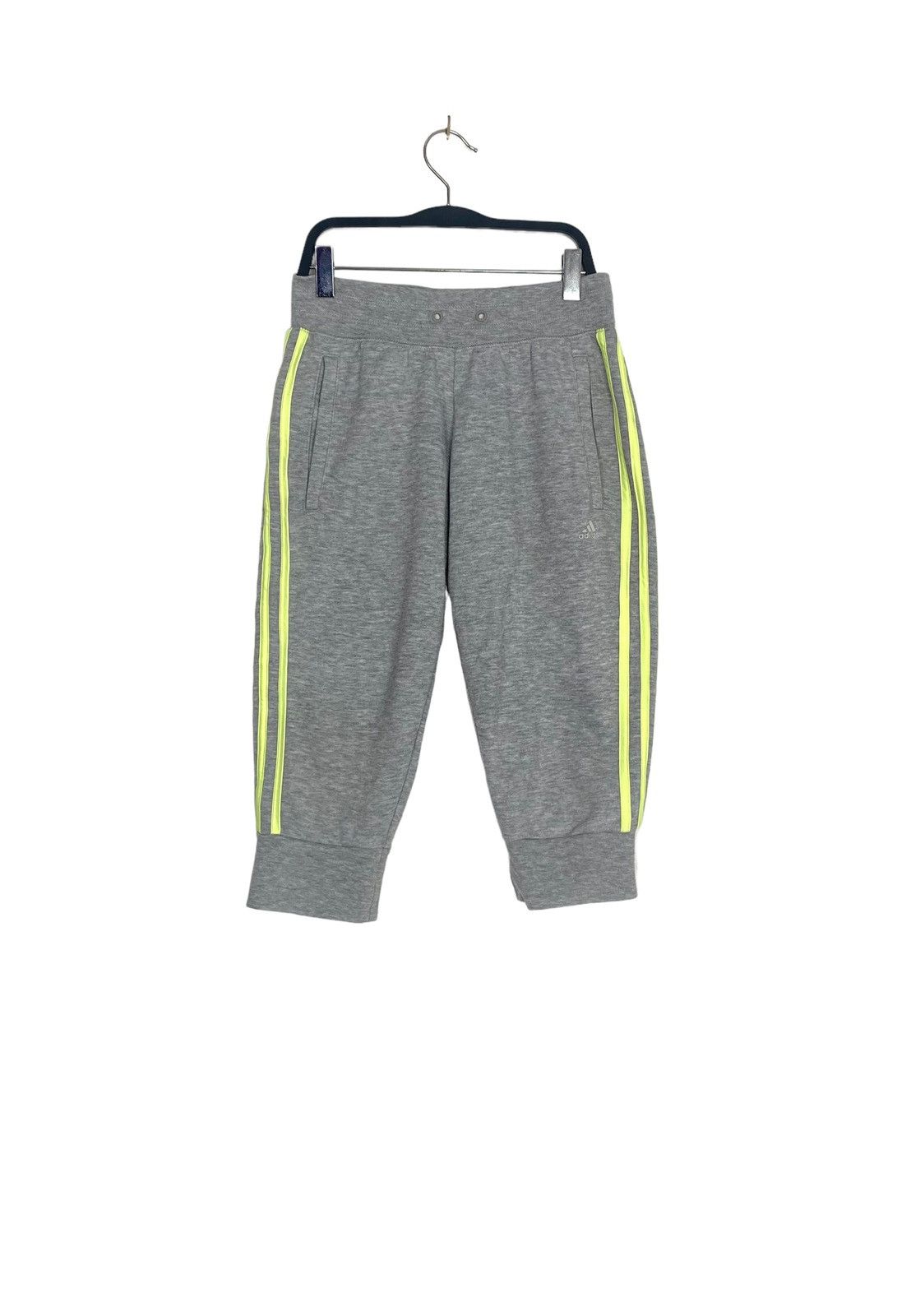Adidas Rare‼️ Adidas Women Three Quater Track Pants Stripe Size 26" / US 2 / IT 38 - 1 Thumbnail