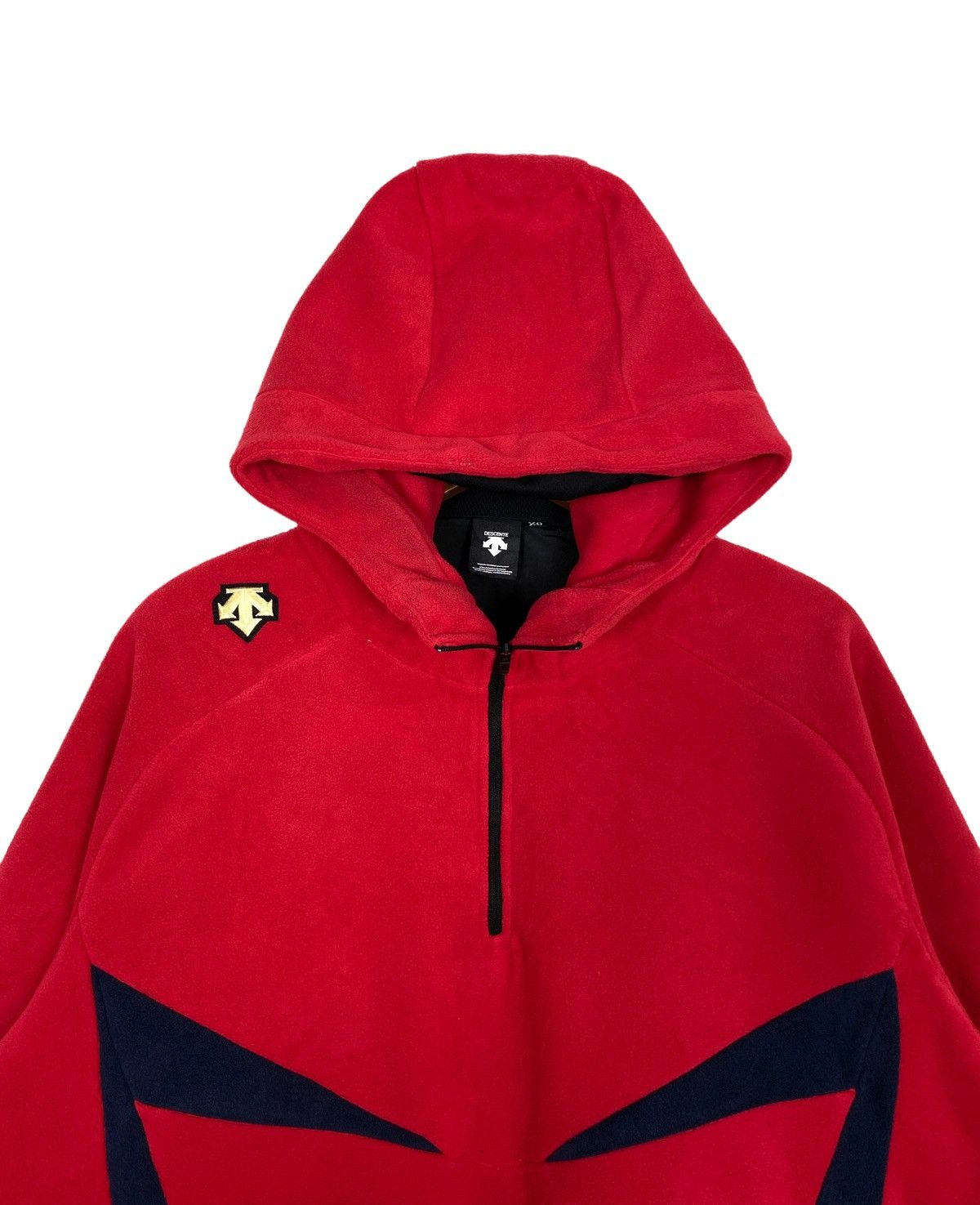 Descente Rare‼️ Descente Hoodie Fleece Nice Design Size US L / EU 52-54 / 3 - 2 Thumbnail