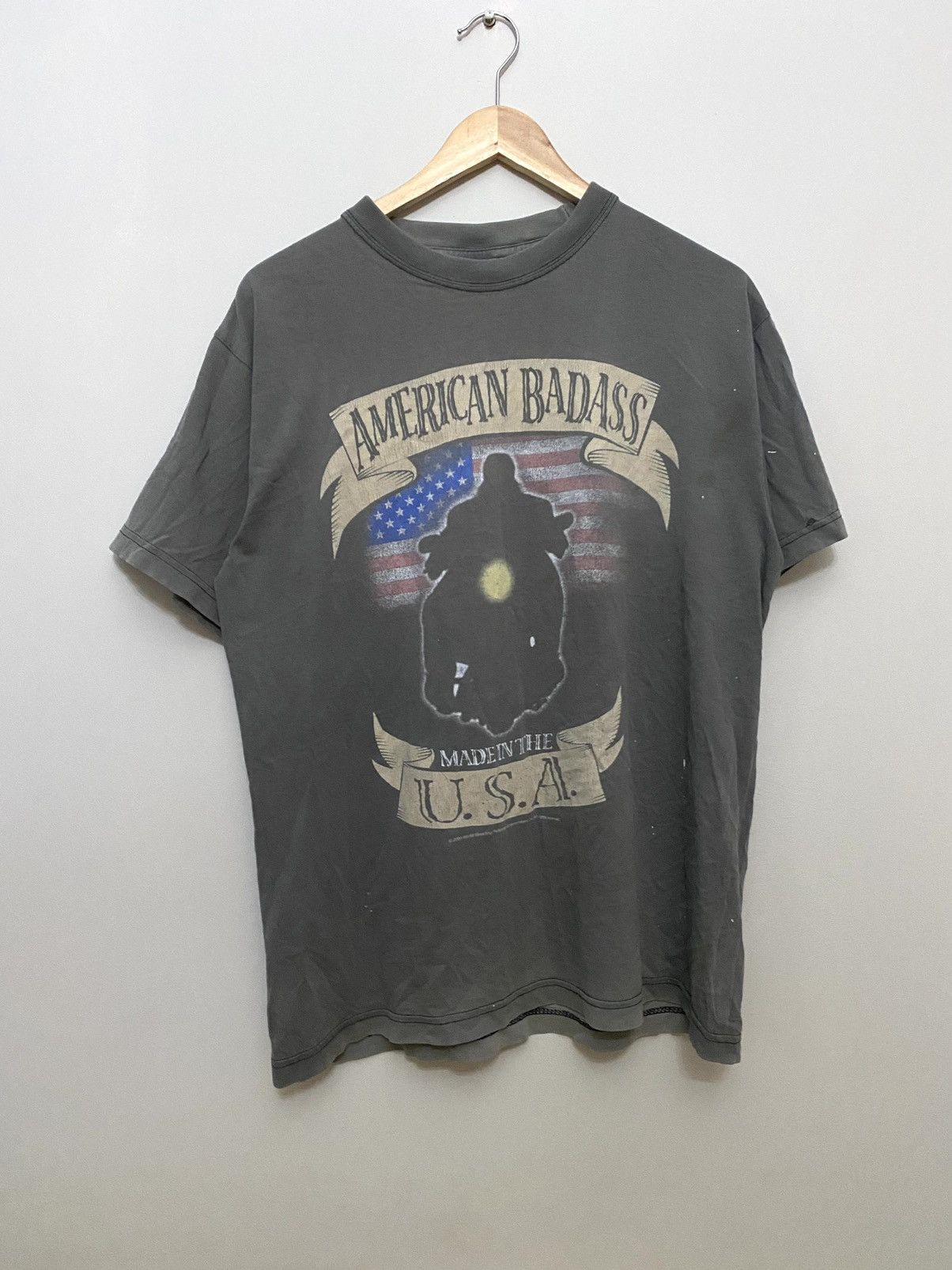 2000 Undertaker American Badass Vintage WWE WWF Tshirt