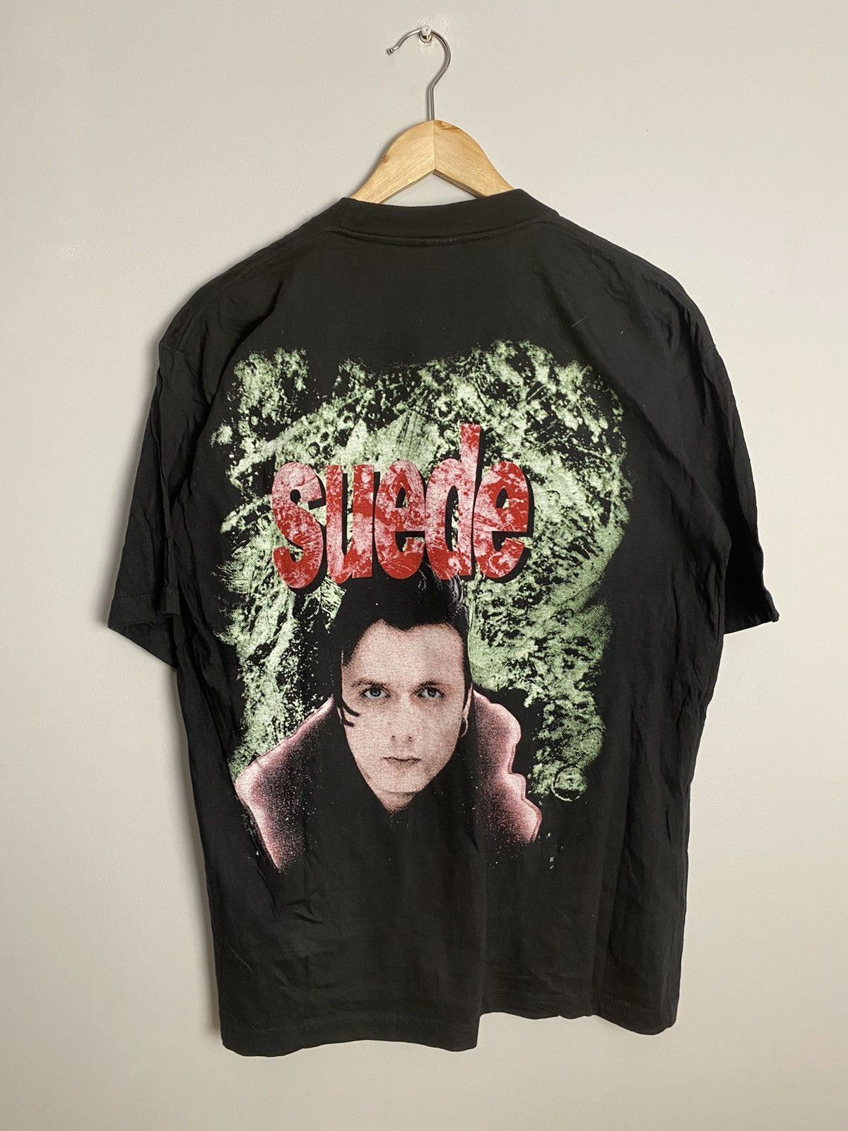 Band Tees RARE Vintage 90s Suede Coming Up Rap Tees Vintage Band Tee Size US XL / EU 56 / 4 - 2 Thumbnail