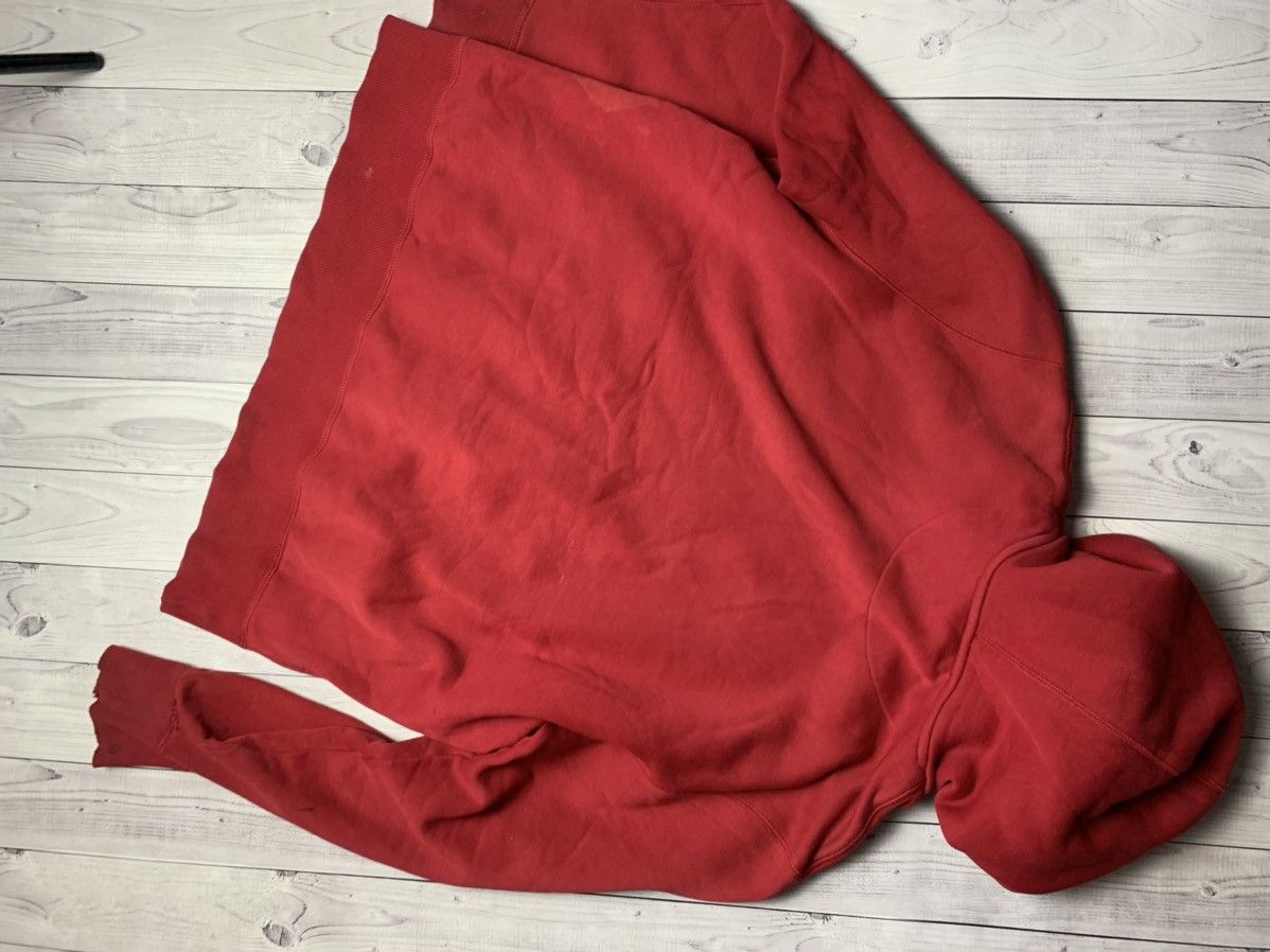 Nike × Vintage Vintage Hoodie Nike big logo red Size US L / EU 52-54 / 3 - 8 Thumbnail