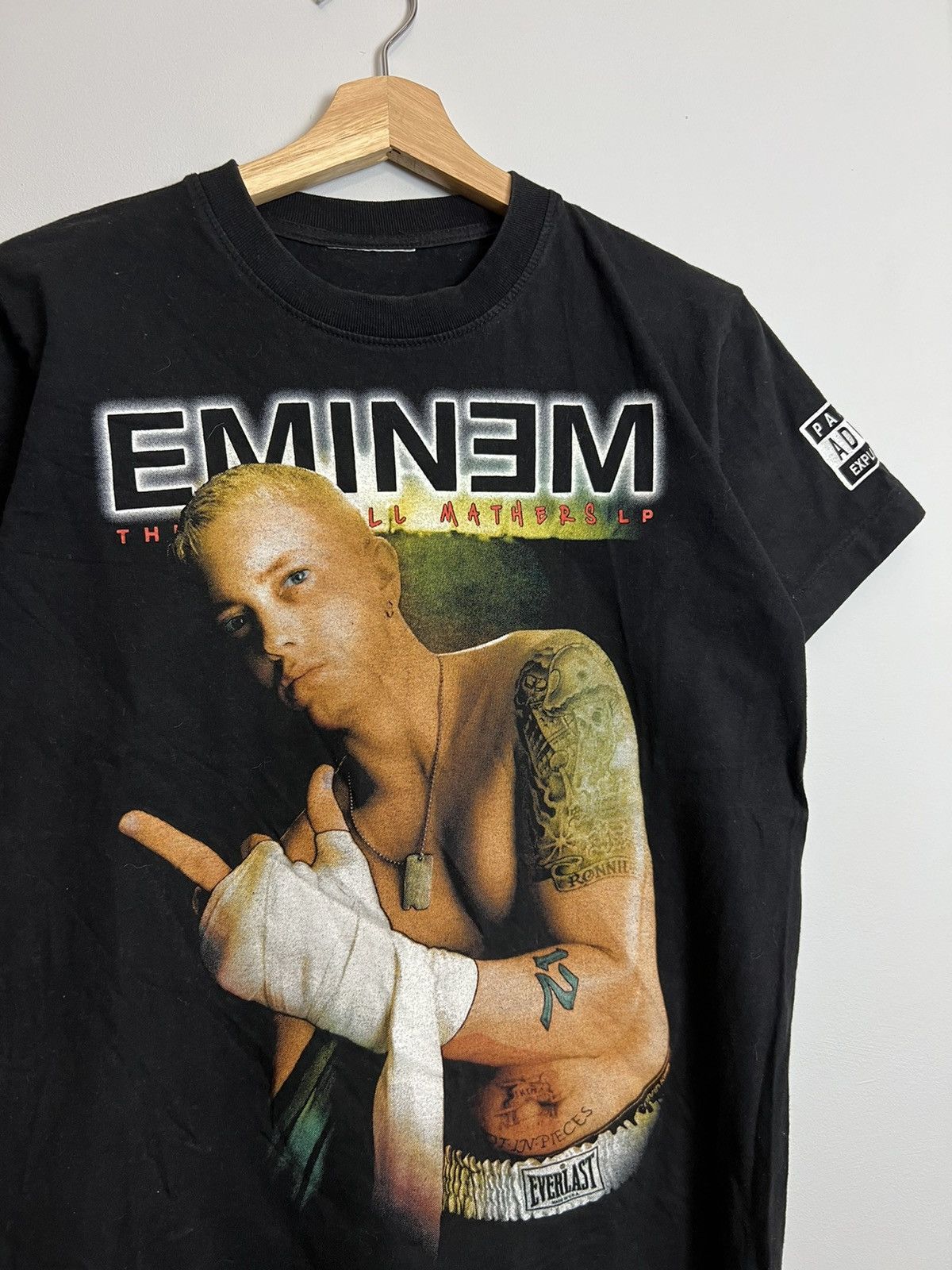 Eminem RARE VINTAGE EMINEM T SHIRT THE MARSHALL MATHERS LP BOOTLEG Size US M / EU 48-50 / 2 - 3 Thumbnail