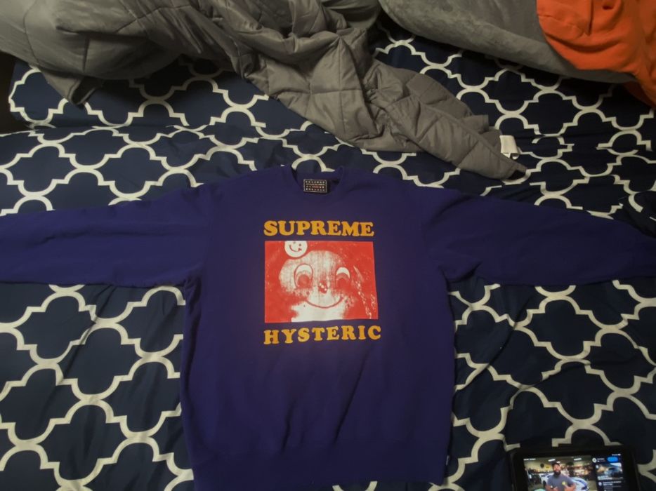 Supreme Ss21 supreme x hysteric glamour collab crewneck | Grailed