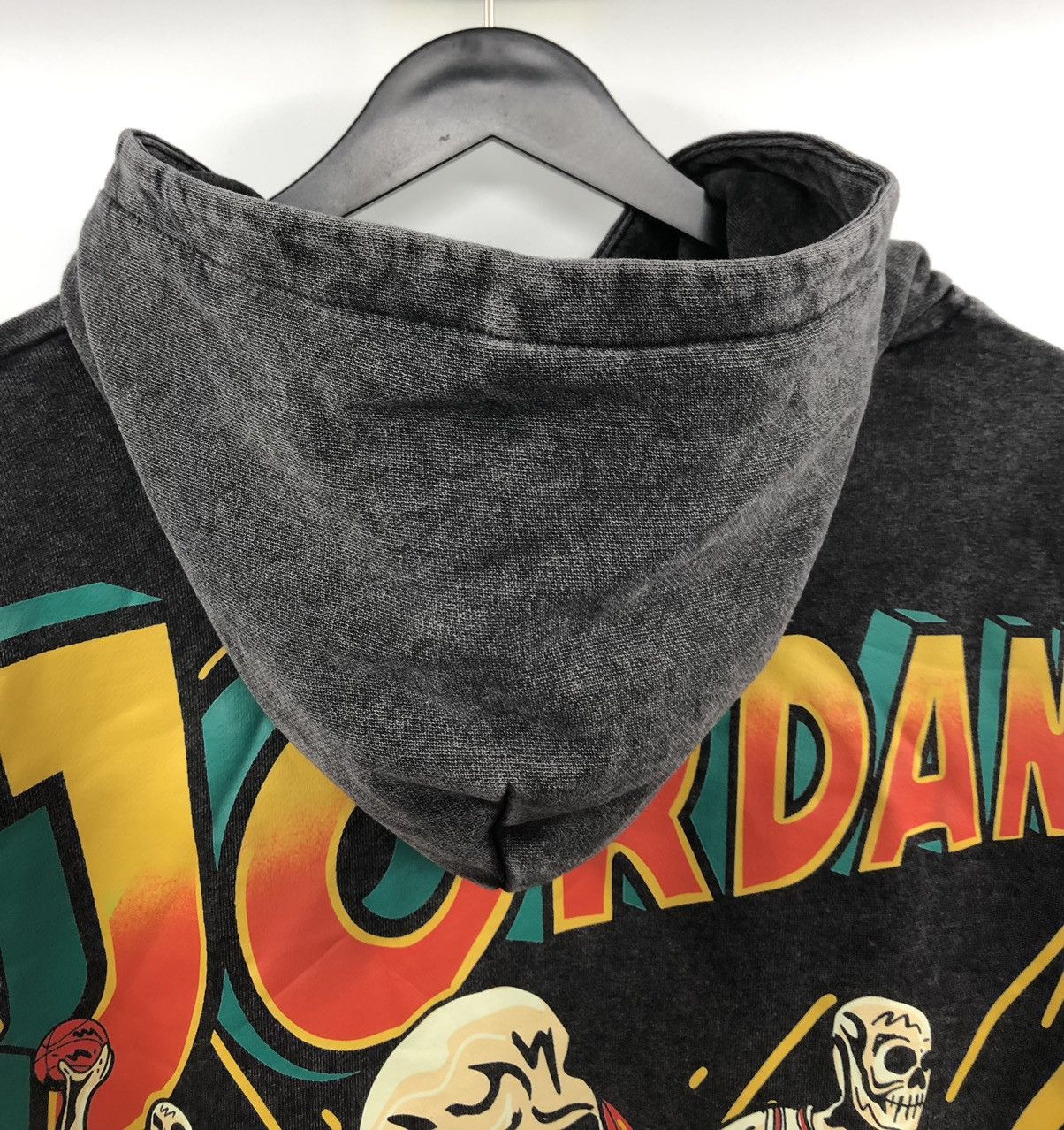Other Just Brand Co. Just a Jordan Skull Hoodie Vintage Gray Size US XL / EU 56 / 4 - 7 Thumbnail