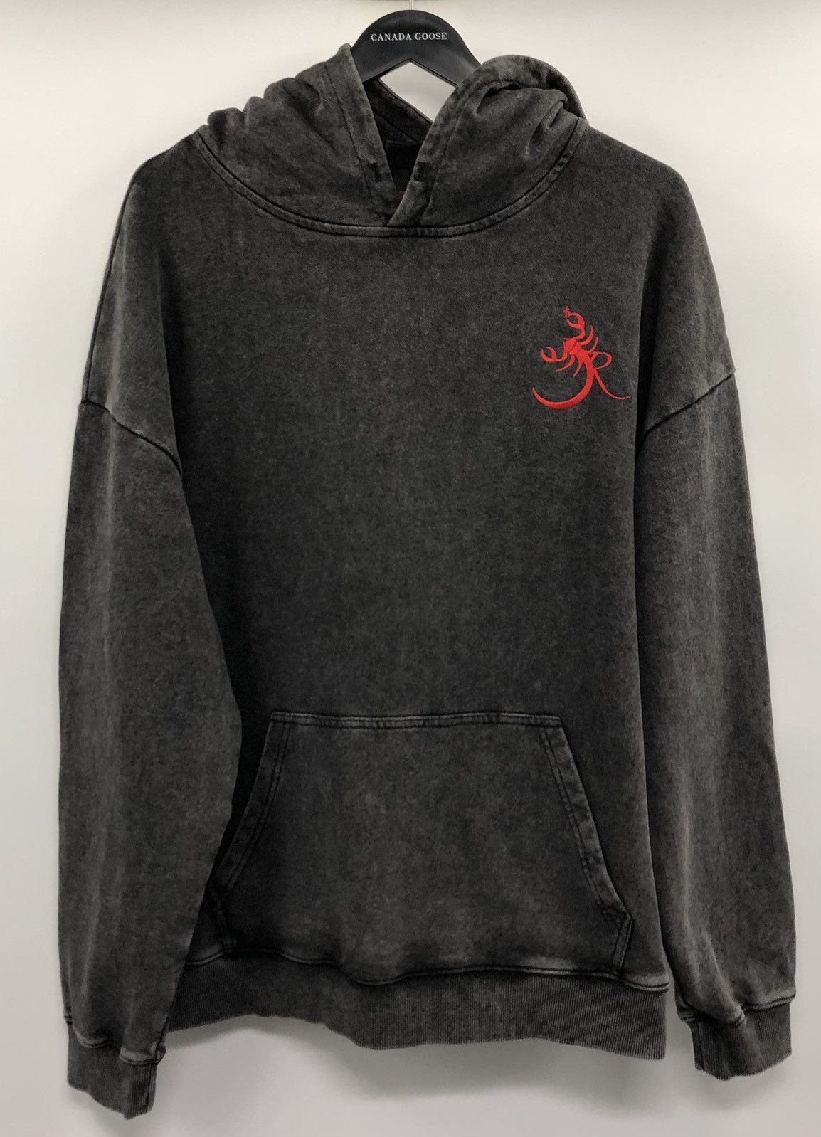 Other Just Brand Co. Just a Jordan Skull Hoodie Vintage Gray Size US XL / EU 56 / 4 - 2 Thumbnail