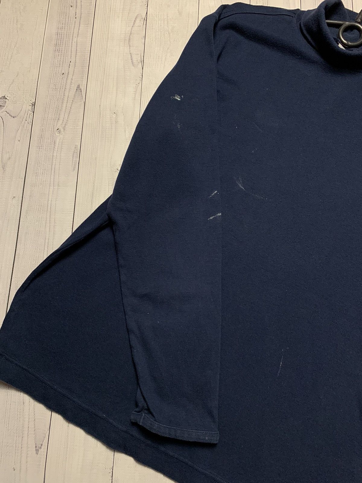 Nike × Vintage Vintage Nike turtleneck logo distressed size M logo Size US M / EU 48-50 / 2 - 6 Thumbnail