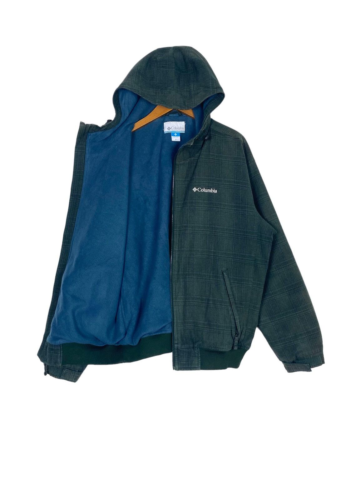 Columbia Rare‼️ Vintage Columbia Hoodie Workwear Check Pattern Size US XL / EU 56 / 4 - 2 Thumbnail