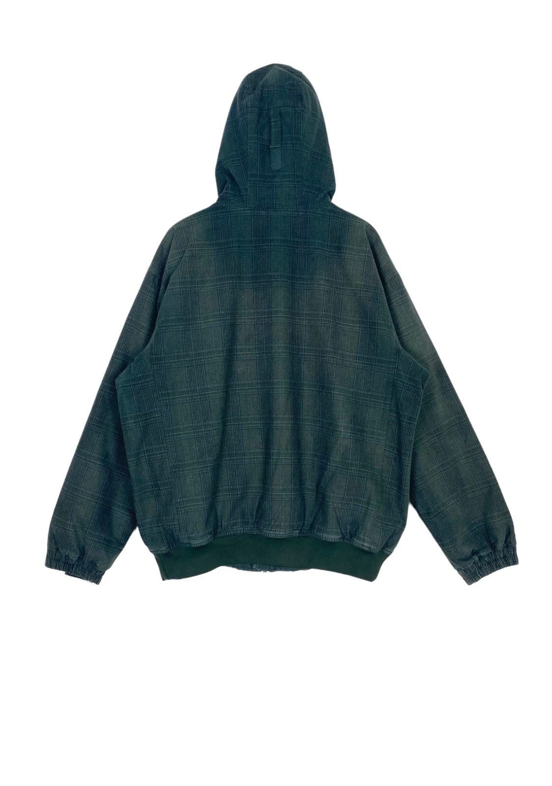 Columbia Rare‼️ Vintage Columbia Hoodie Workwear Check Pattern Size US XL / EU 56 / 4 - 4 Thumbnail