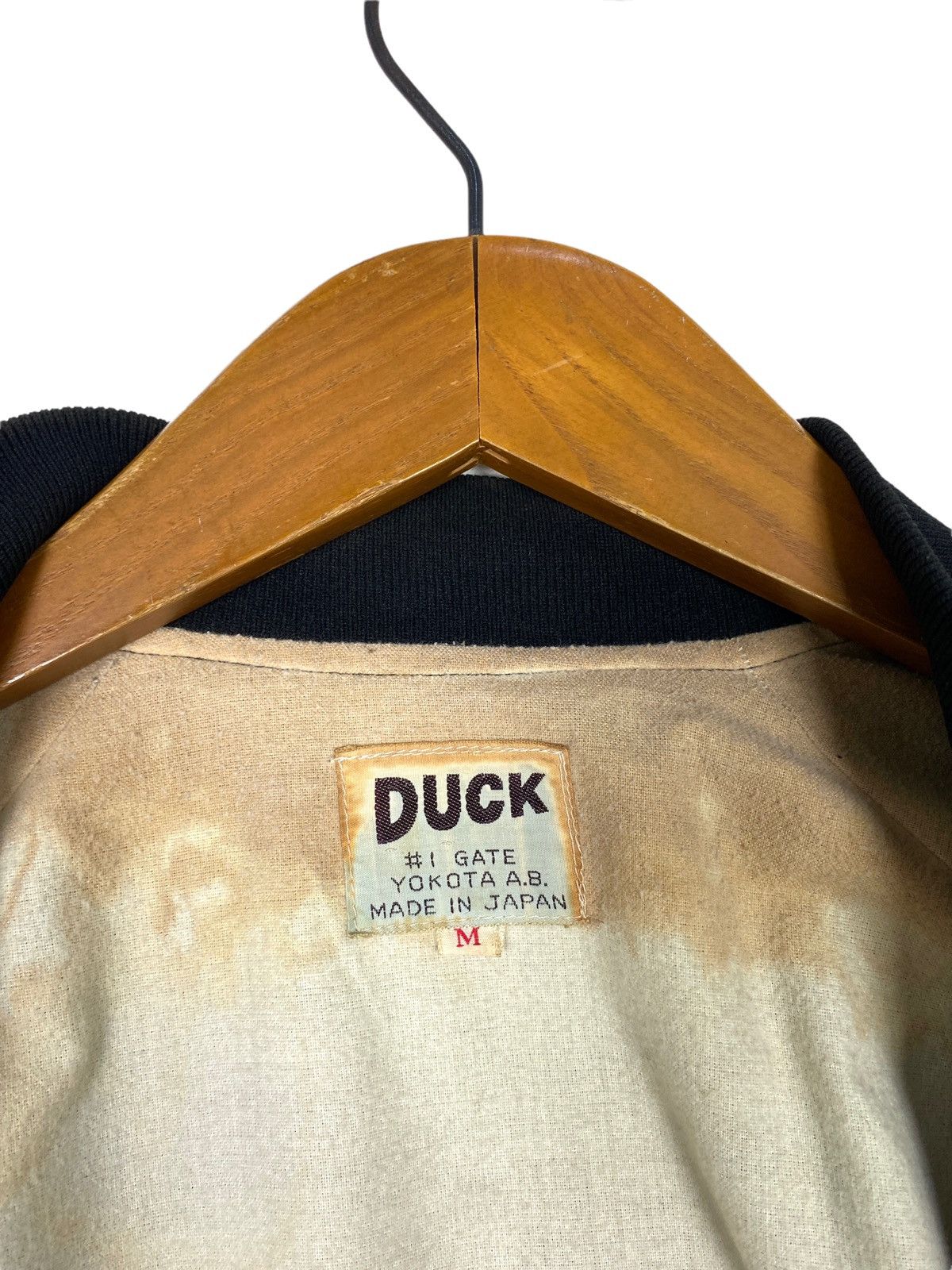 Japanese Brand Rare‼️ Vtg Duck Team Sprit Satin Bomber Jacket Made Japan Size US M / EU 48-50 / 2 - 5 Thumbnail