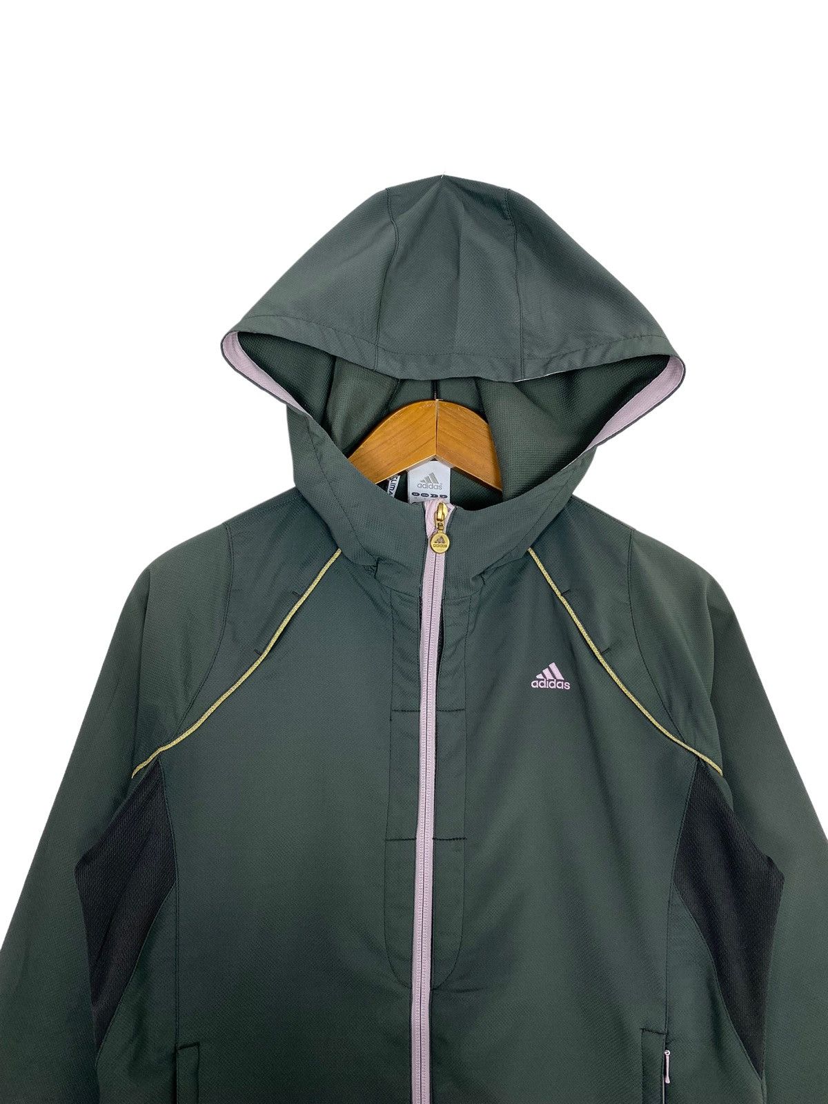Adidas Rare‼️ Adidas Hoodie Embroidery Small Logo Jacket Size S / US 4 / IT 40 - 2 Thumbnail