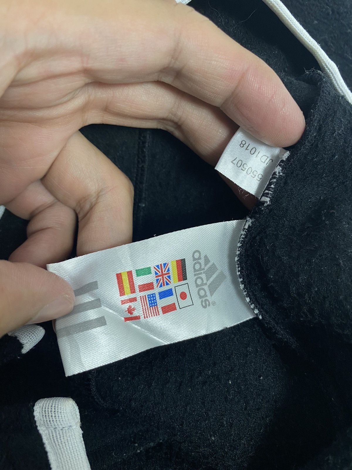 Adidas Rare‼️ Adidas Fleece Zipper Embroidery Small Logo Stripe Size US M / EU 48-50 / 2 - 4 Thumbnail