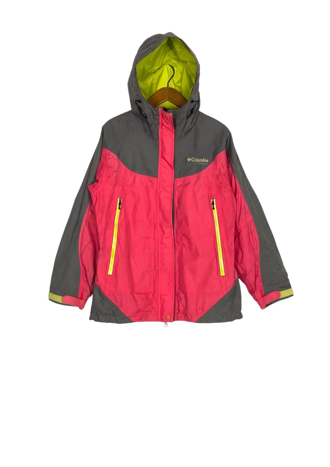 Columbia Rare‼️ Columbia Titanium Omni-Tech Rain Jacket Hoodie Size M / US 6-8 / IT 42-44 - 1 Thumbnail
