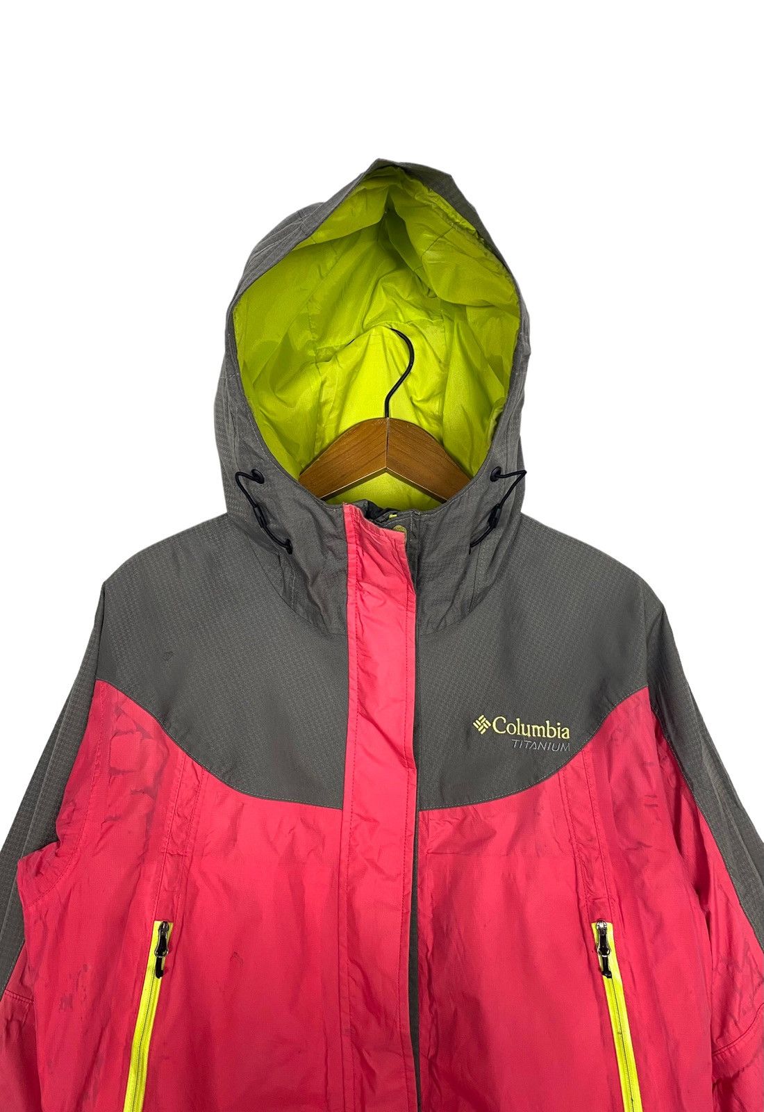Columbia Rare‼️ Columbia Titanium Omni-Tech Rain Jacket Hoodie Size M / US 6-8 / IT 42-44 - 2 Thumbnail