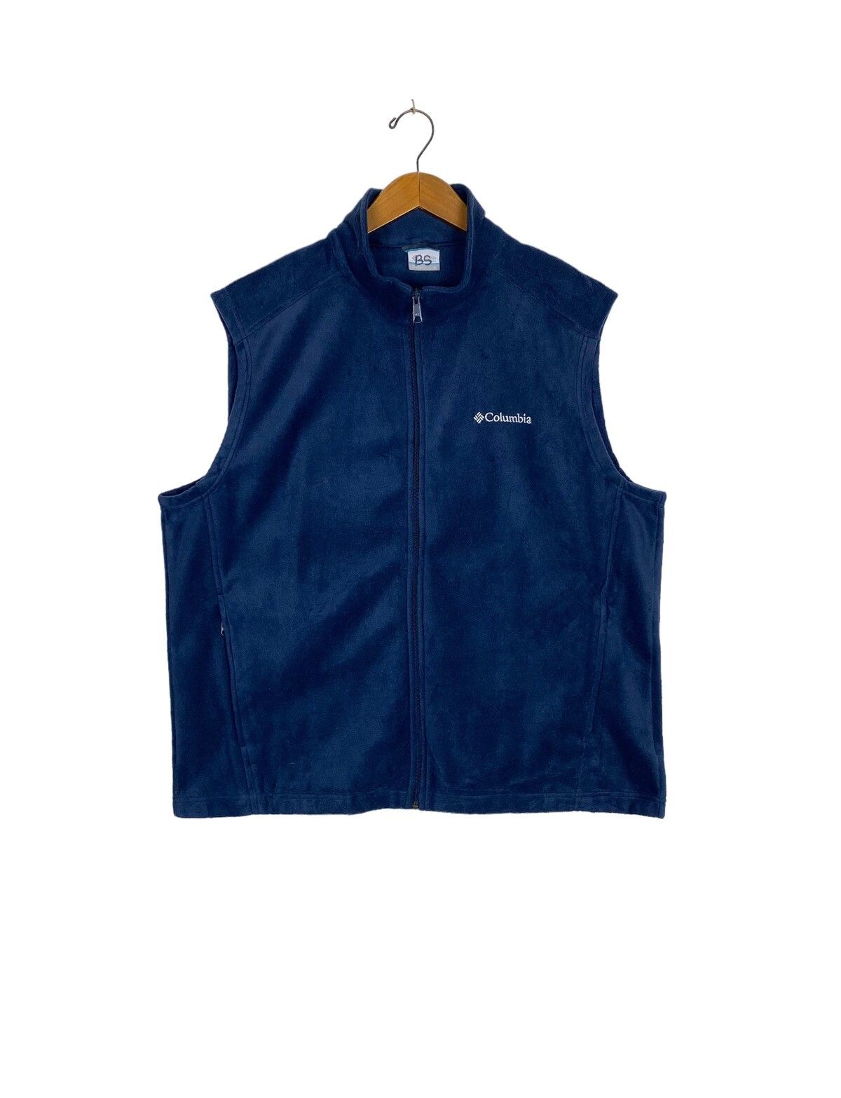 Columbia Rare‼️ Columbia Fleece Vest Embroidery Small Logo