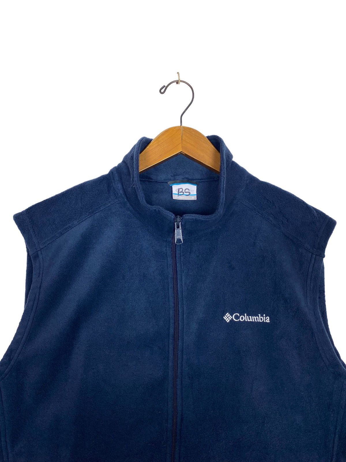 Columbia Rare‼️ Columbia Fleece Vest Embroidery Small Logo Size US XL / EU 56 / 4 - 2 Thumbnail