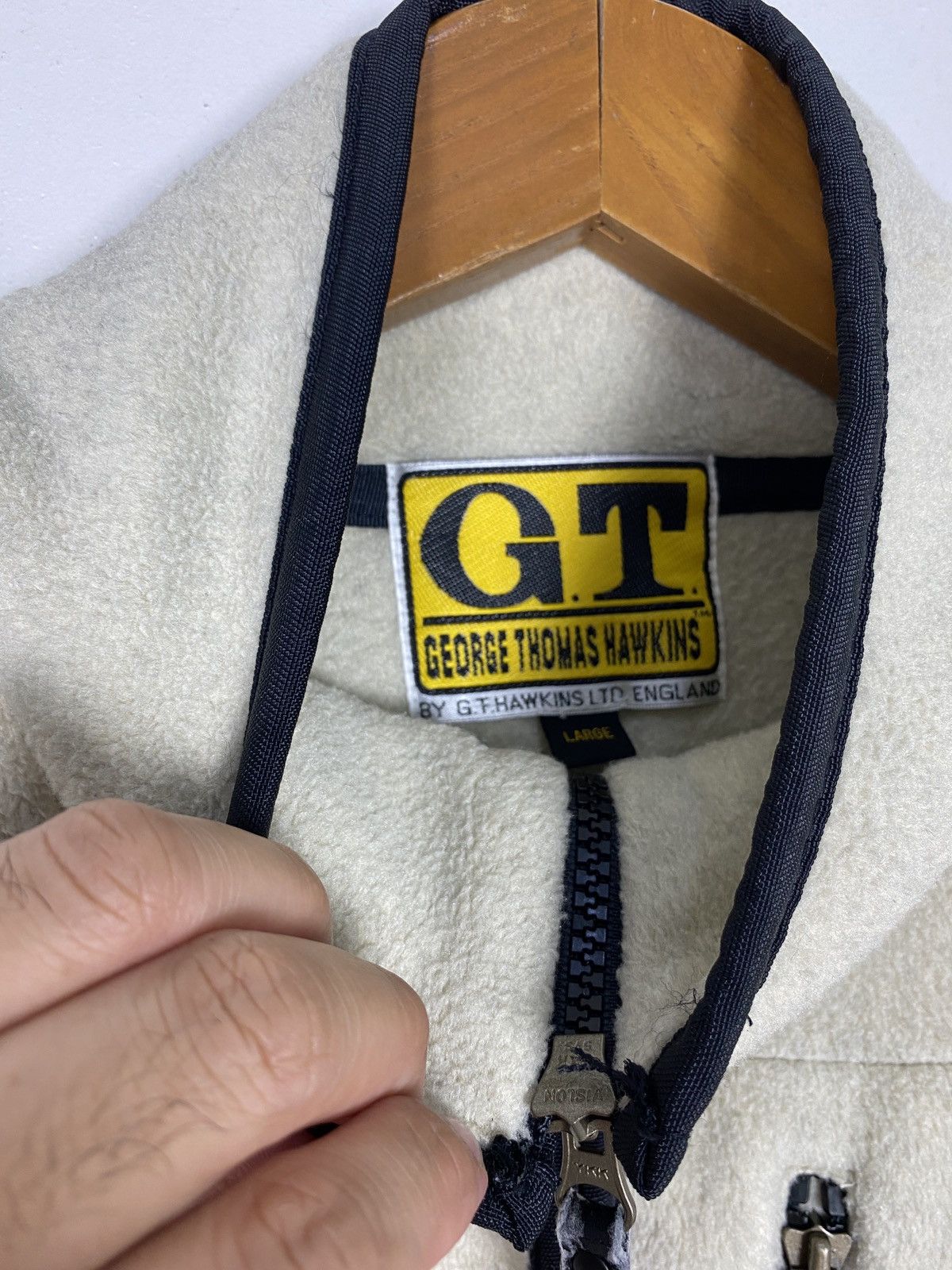 Vintage Rare‼️ George Thomas Hawkins Half Zip Fleece Large Size Size US L / EU 52-54 / 3 - 4 Thumbnail