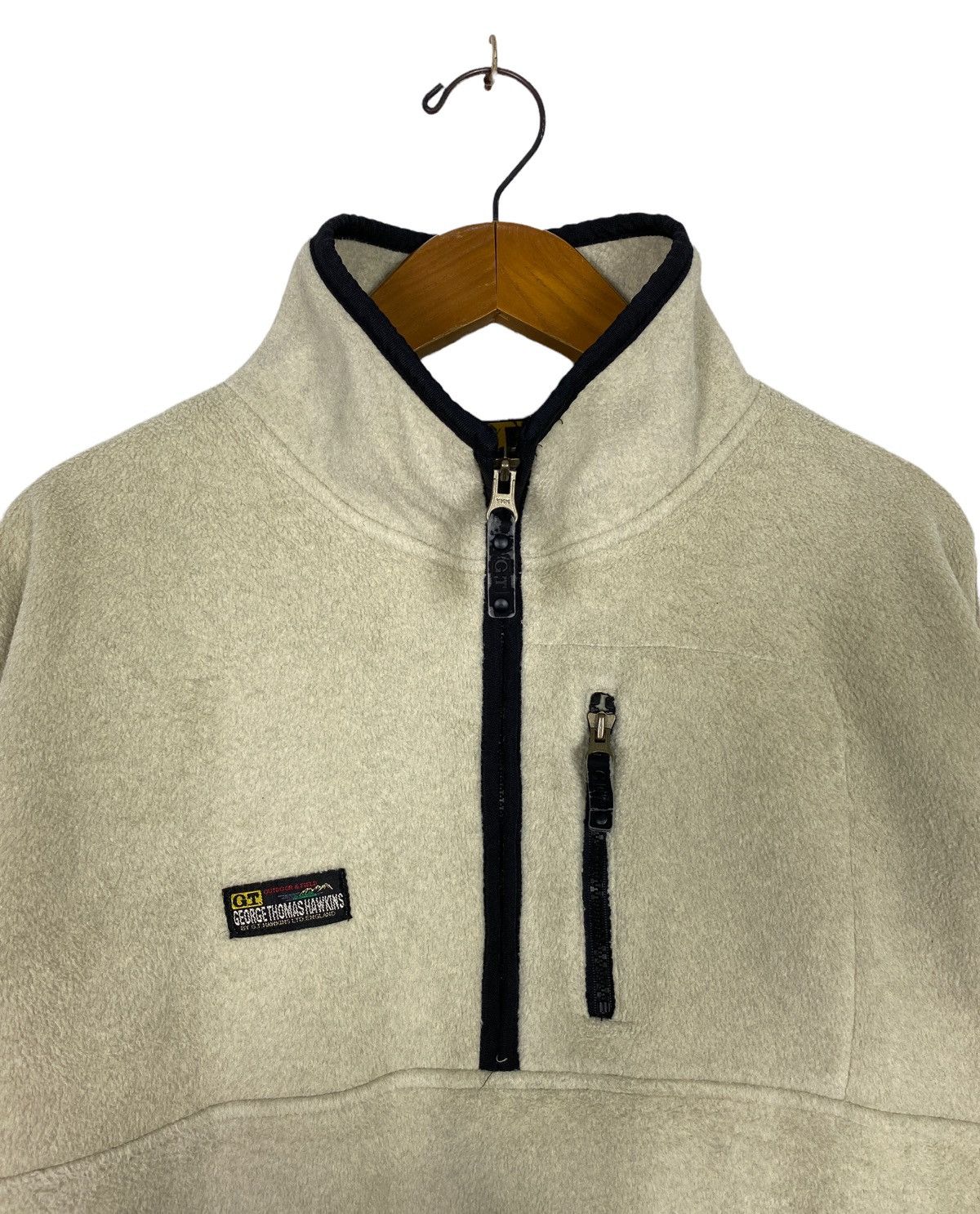 Vintage Rare‼️ George Thomas Hawkins Half Zip Fleece Large Size Size US L / EU 52-54 / 3 - 2 Thumbnail