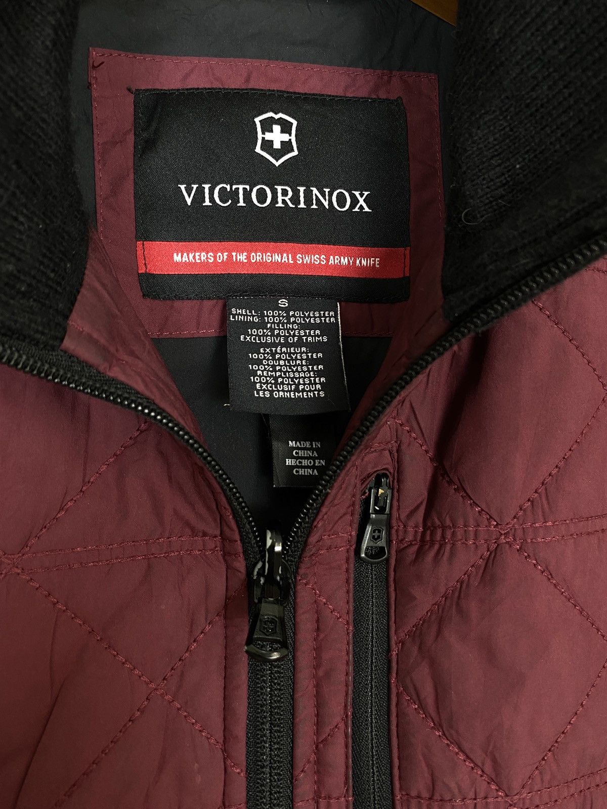 Victorinox Rare‼️ Victorinox Synthetic Swiss Army Quilted Vest Size US S / EU 44-46 / 1 - 4 Thumbnail