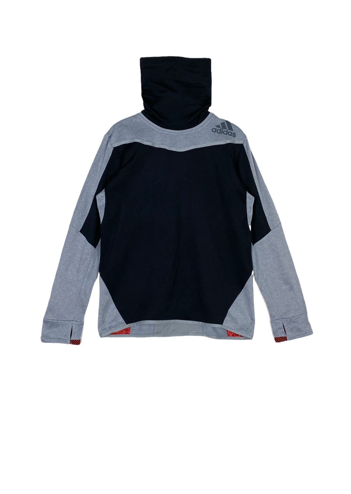 Adidas Rare‼️ Adidas Turtle Neck Big Logo Sweatshirt Size US M / EU 48-50 / 2 - 1 Thumbnail