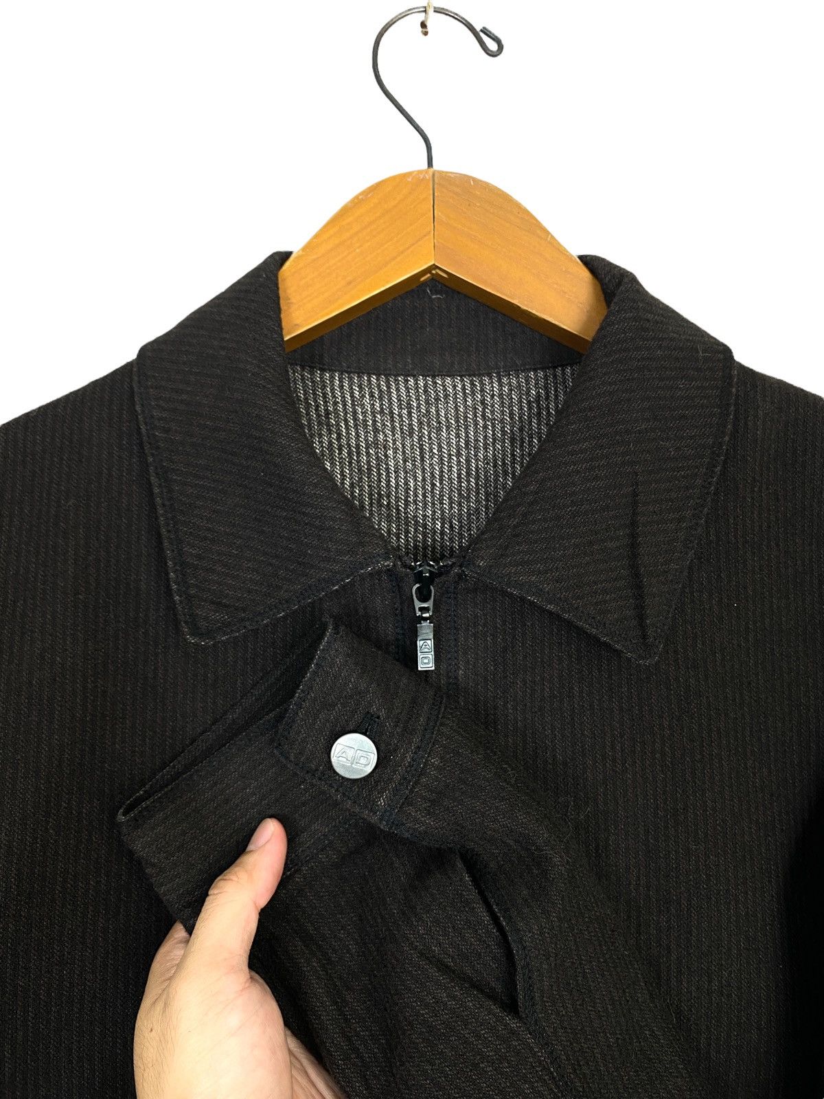 Adolfo Dominguez Rare‼️ Adolfo Dominguez Wool Jacket Medium Size Size US M / EU 48-50 / 2 - 3 Thumbnail