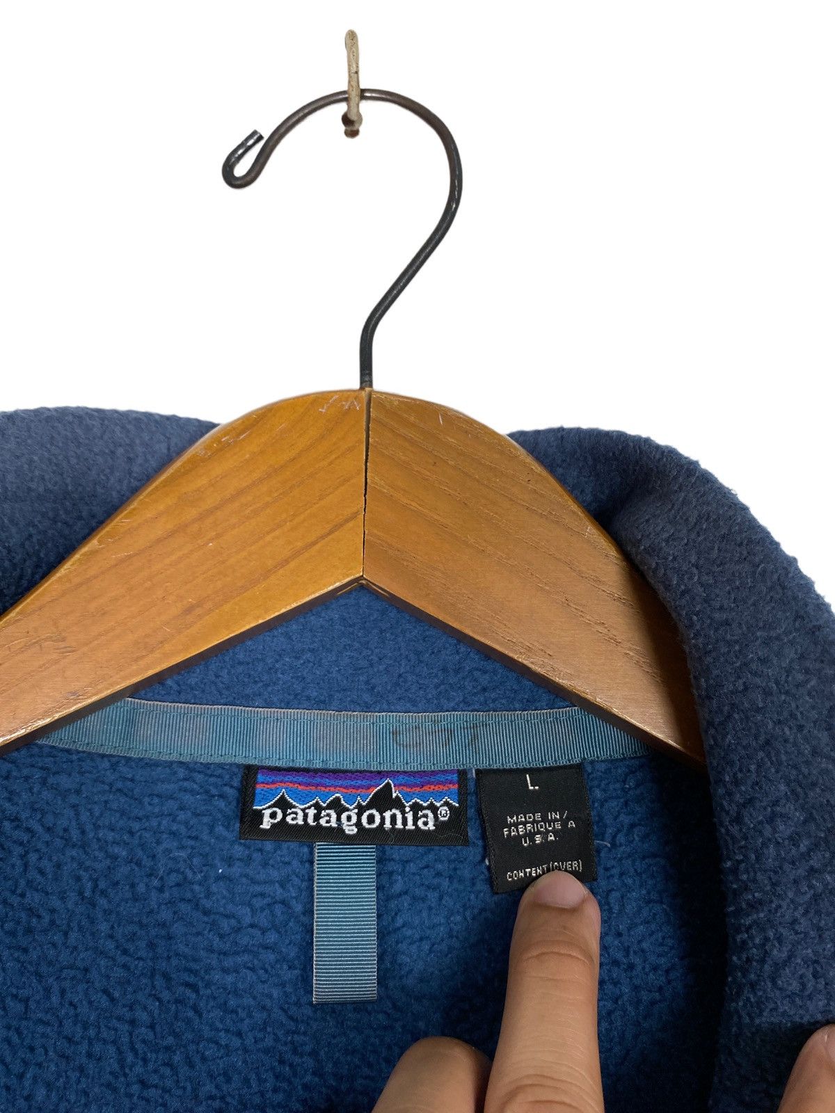 Patagonia Rare‼️ Vintage Patagonia Fleece Made in Usa Size US L / EU 52-54 / 3 - 4 Thumbnail