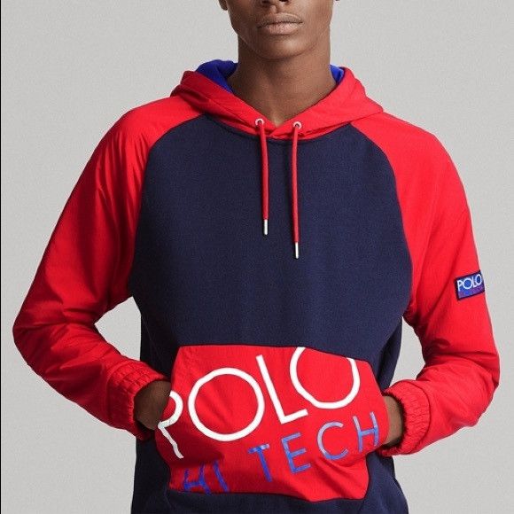 Polo ralph lauren hi tech hybrid hoodie best sale